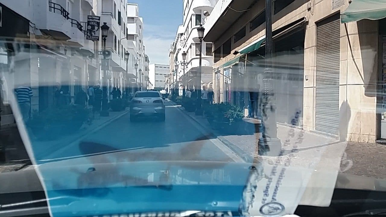 Street view near Hotel Oumaima, Tétouan — © tangermycity (CC BY-SA · Mapillary)