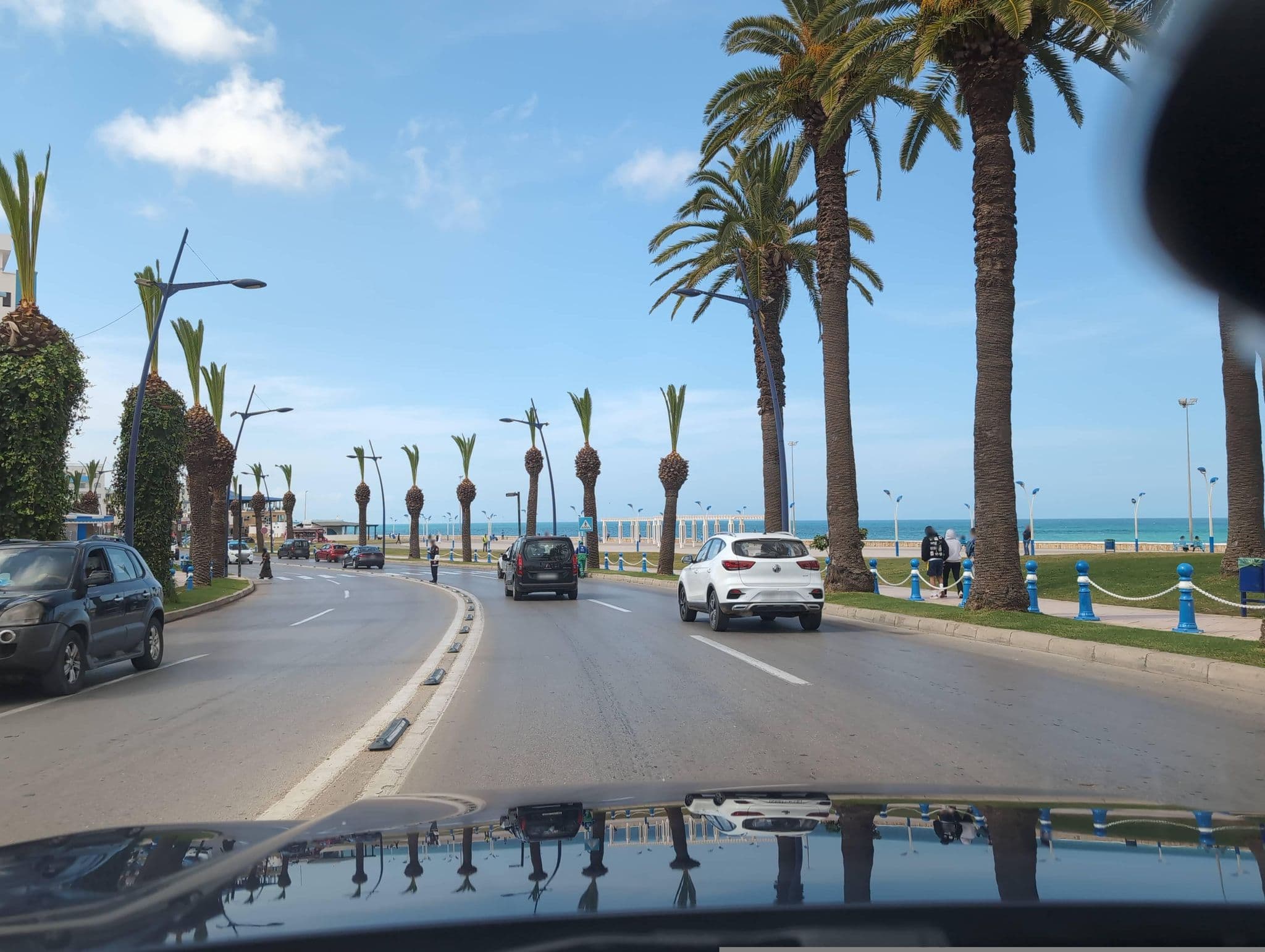 Street view near Hotel Aljadid, Mdiq — © ismaeltthds (CC BY-SA · Mapillary)