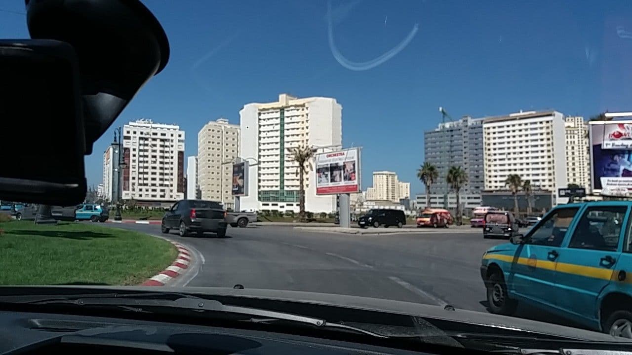 Street view near Hilton Tanger City Center Hotel & Residences, Tangier — © tangermycity (CC BY-SA · Mapillary)