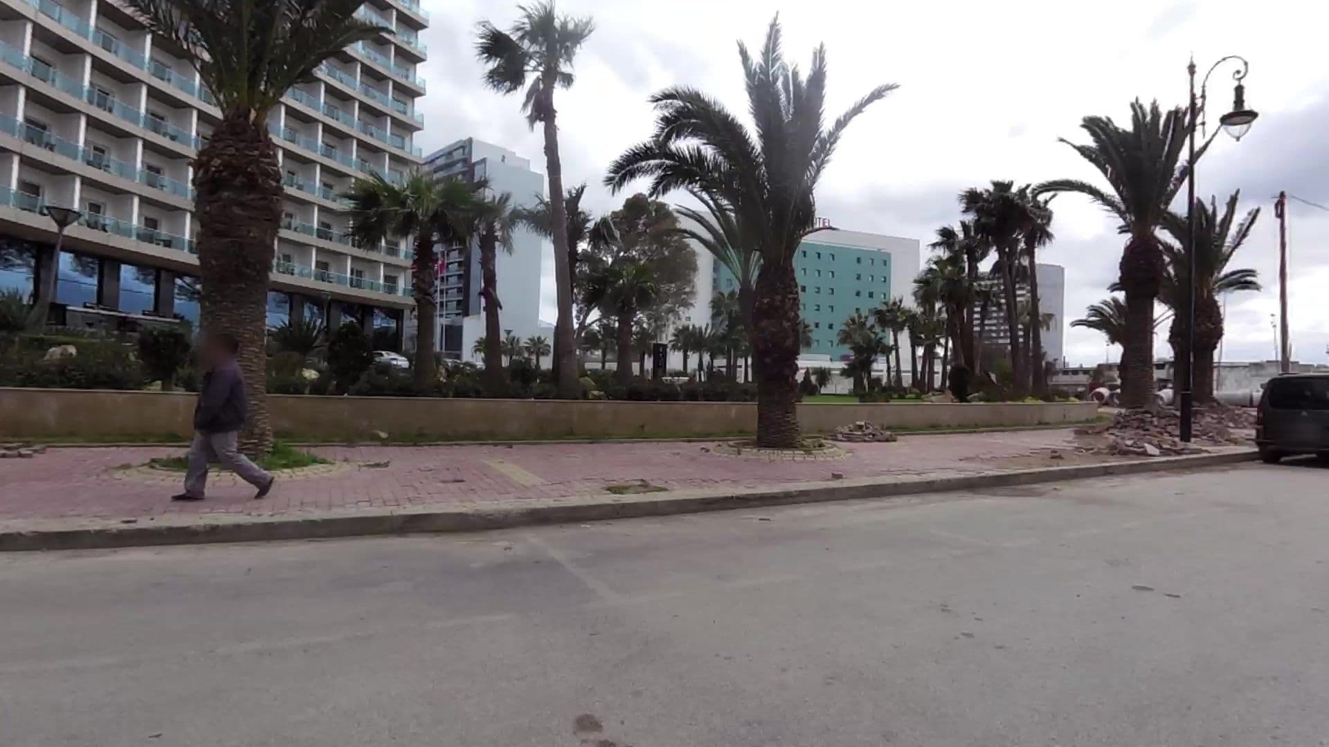 Street view near Royal Tulip City Center Tanger Convention & SPA, Tangier — © kaartcam (CC BY-SA · Mapillary)