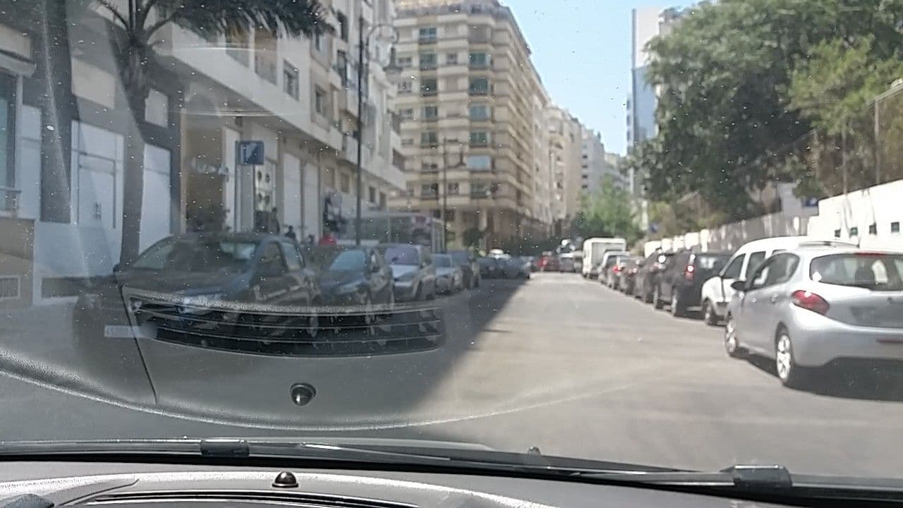 Street view near Ramada Hotel Les Almohades Tangier, Tangier — © tangermycity (CC BY-SA · Mapillary)