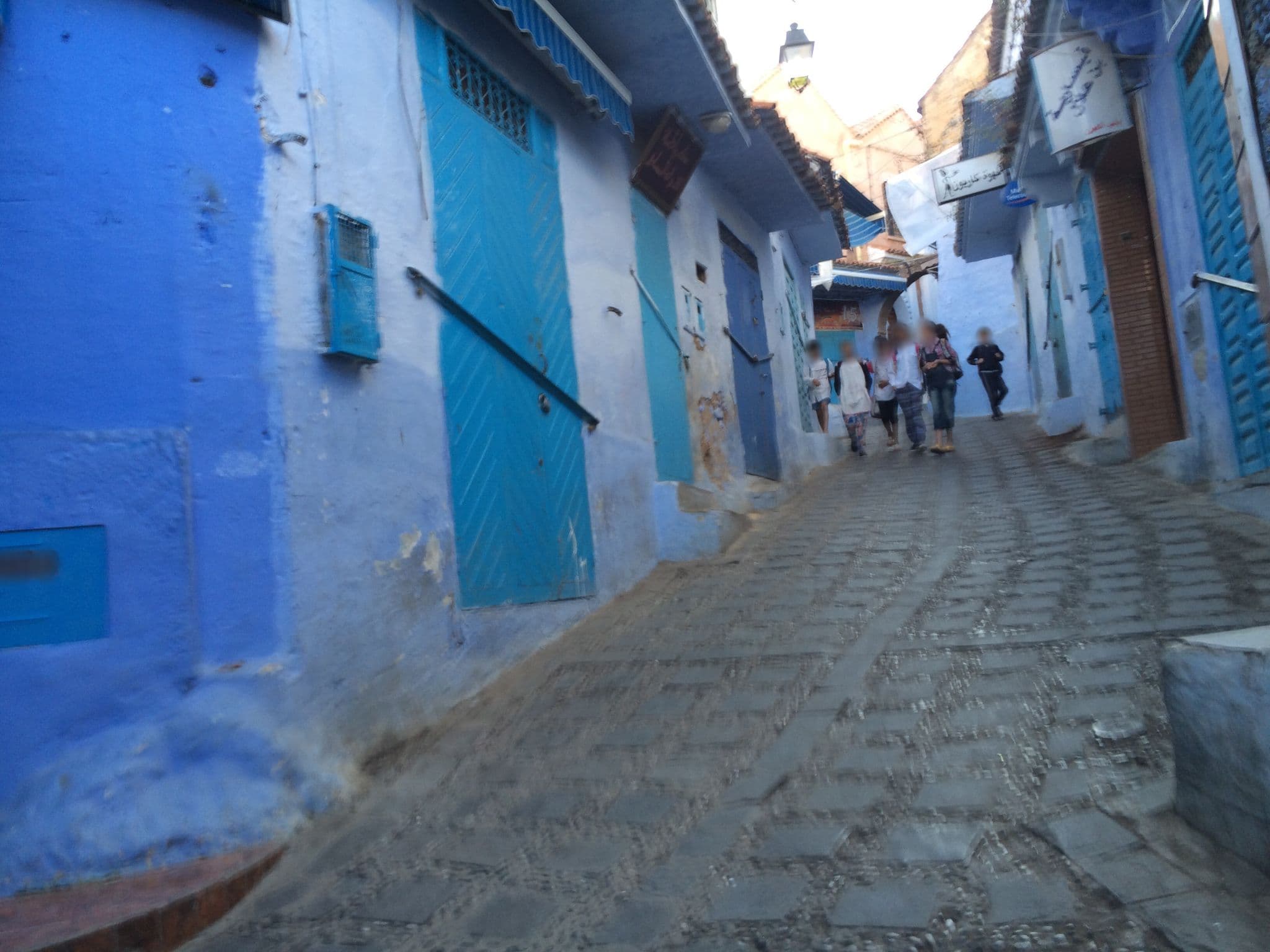 Street view near Hotel Bab L'Ain, Chefchaouen — © sige (CC BY-SA · Mapillary)
