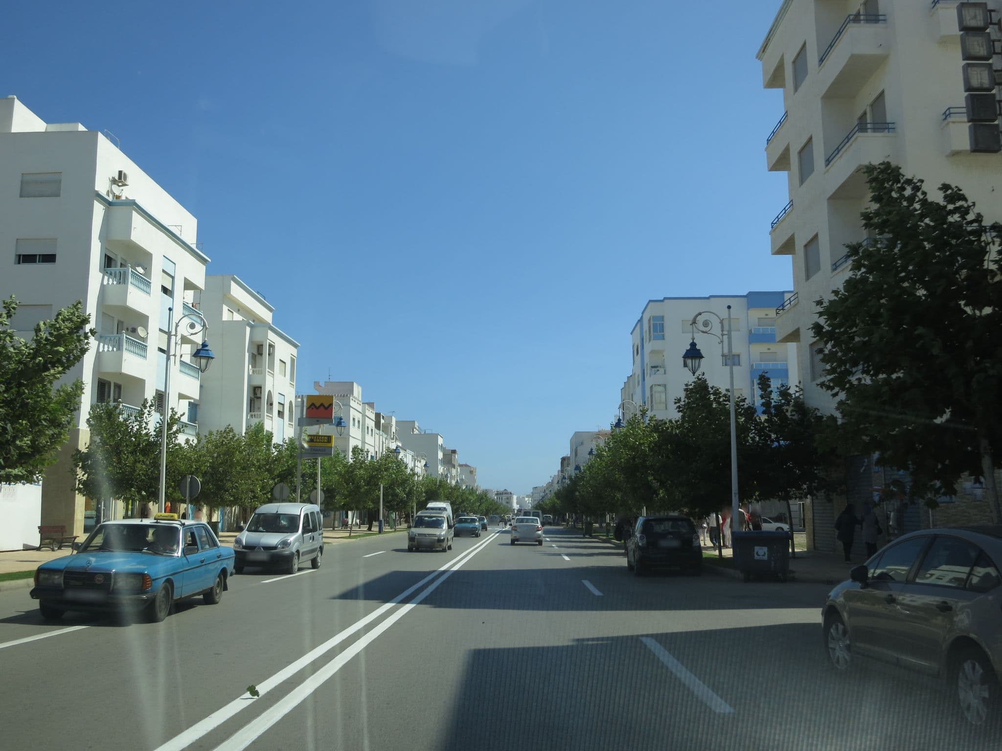 Street view near Hôtel Diafa, Martil — © lto (CC BY-SA · Mapillary)