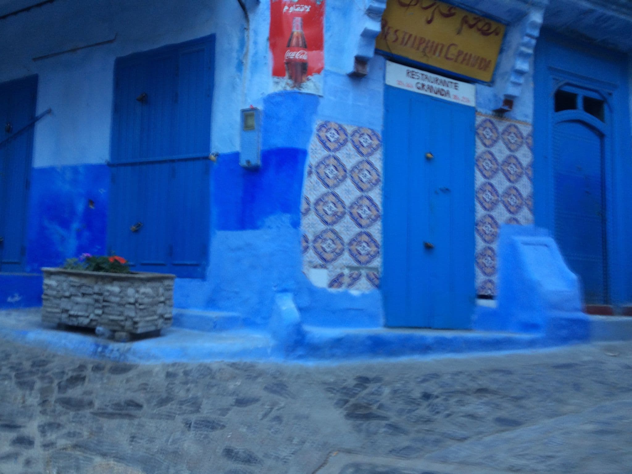 Street view near Riad Alhambra, Chefchaouen — © sige (CC BY-SA · Mapillary)