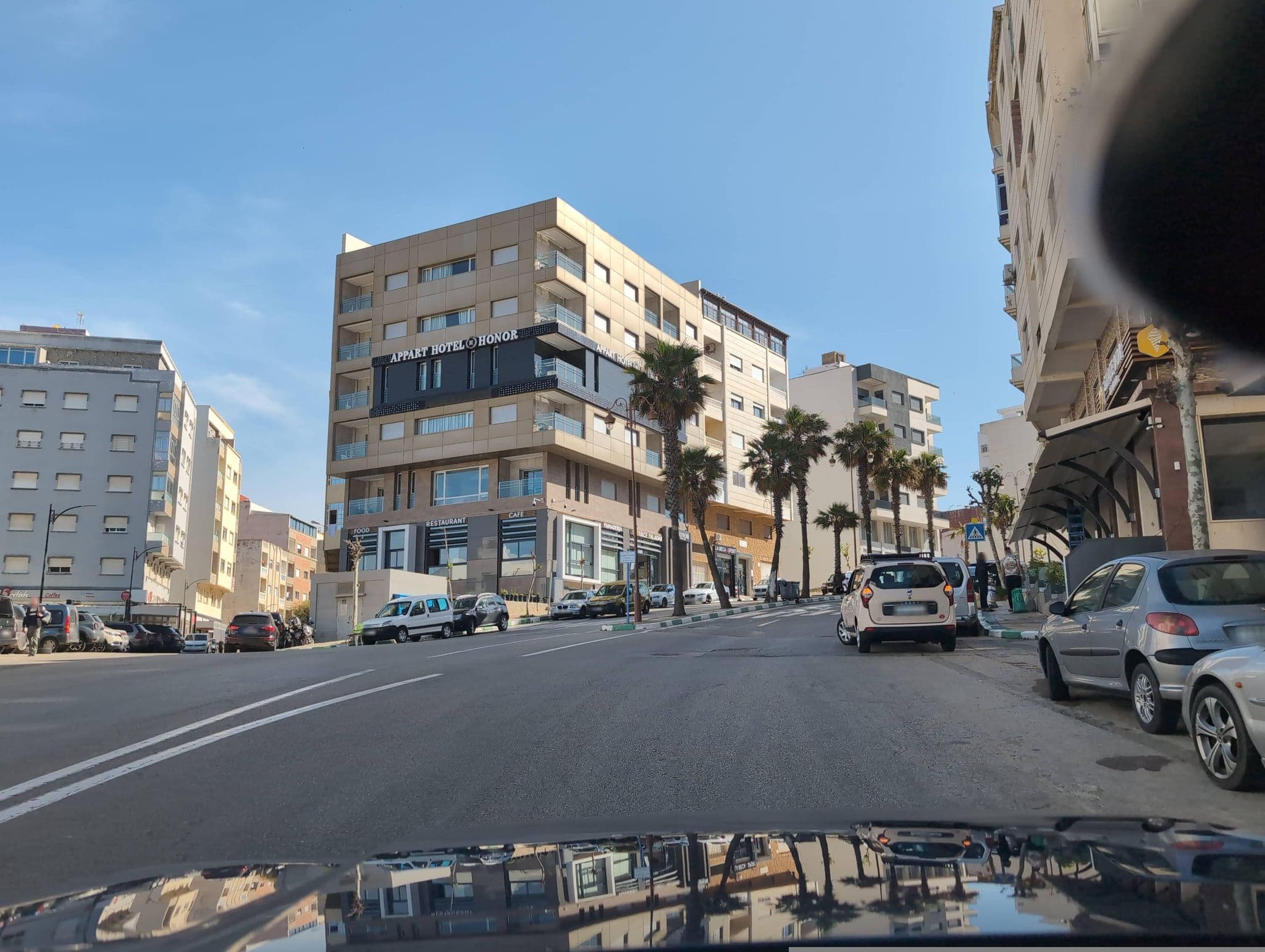 Street view near Hotel Ibis Moussafir Fnideq, Fnidek — © ismaeltthds (CC BY-SA · Mapillary)