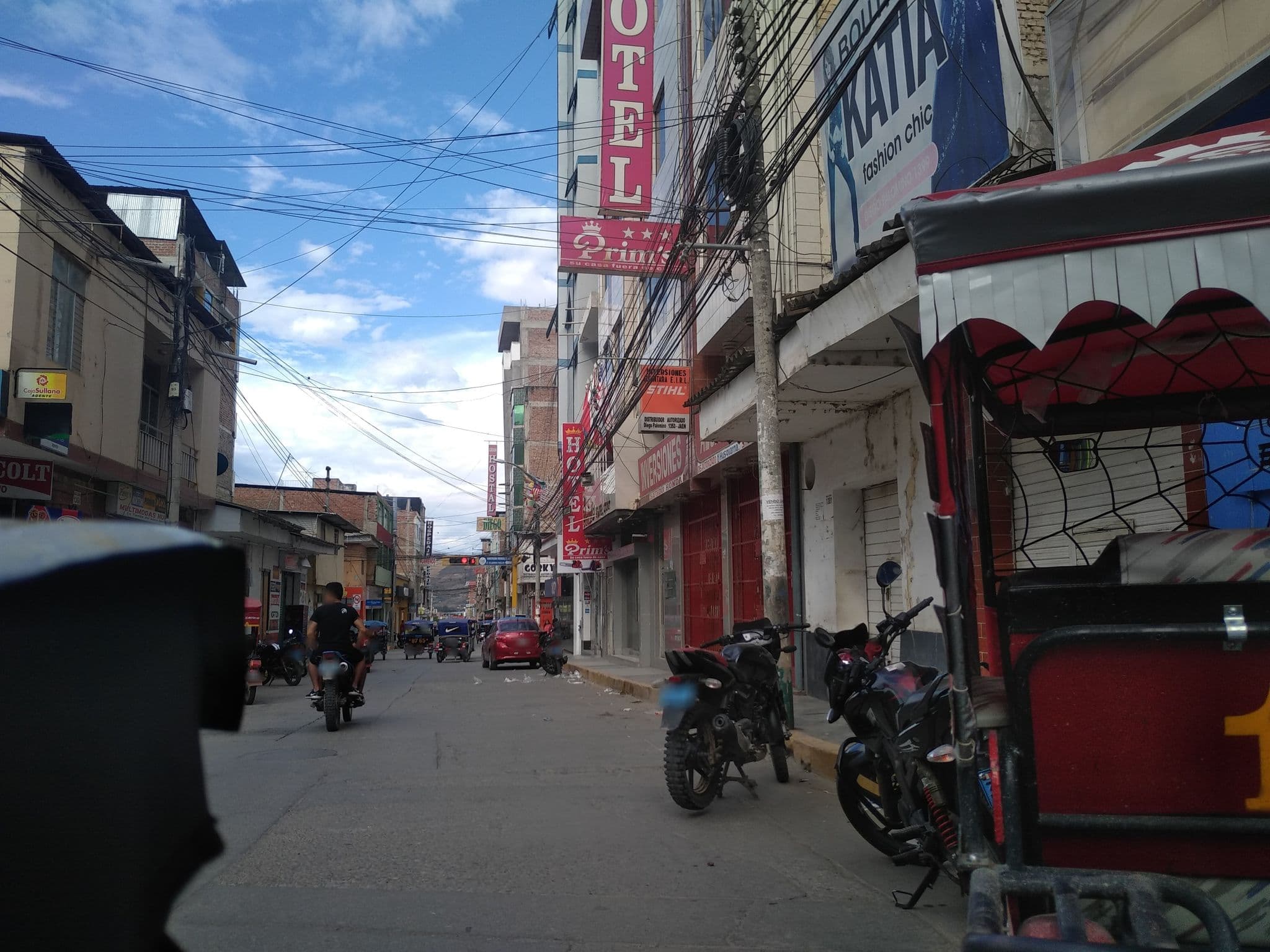 Street view near Hotel Prims, Jaén — © nomadmapper (CC BY-SA · Mapillary)