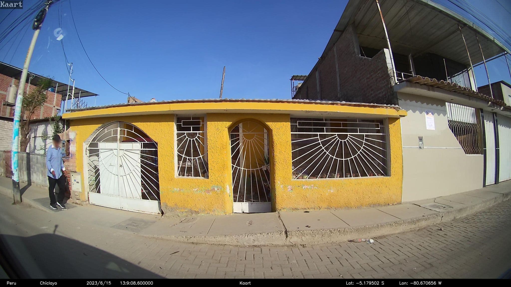 Street view near Hostal el Mirador E.I.R.L., San Martin — © kaart_2 (CC BY-SA · Mapillary)