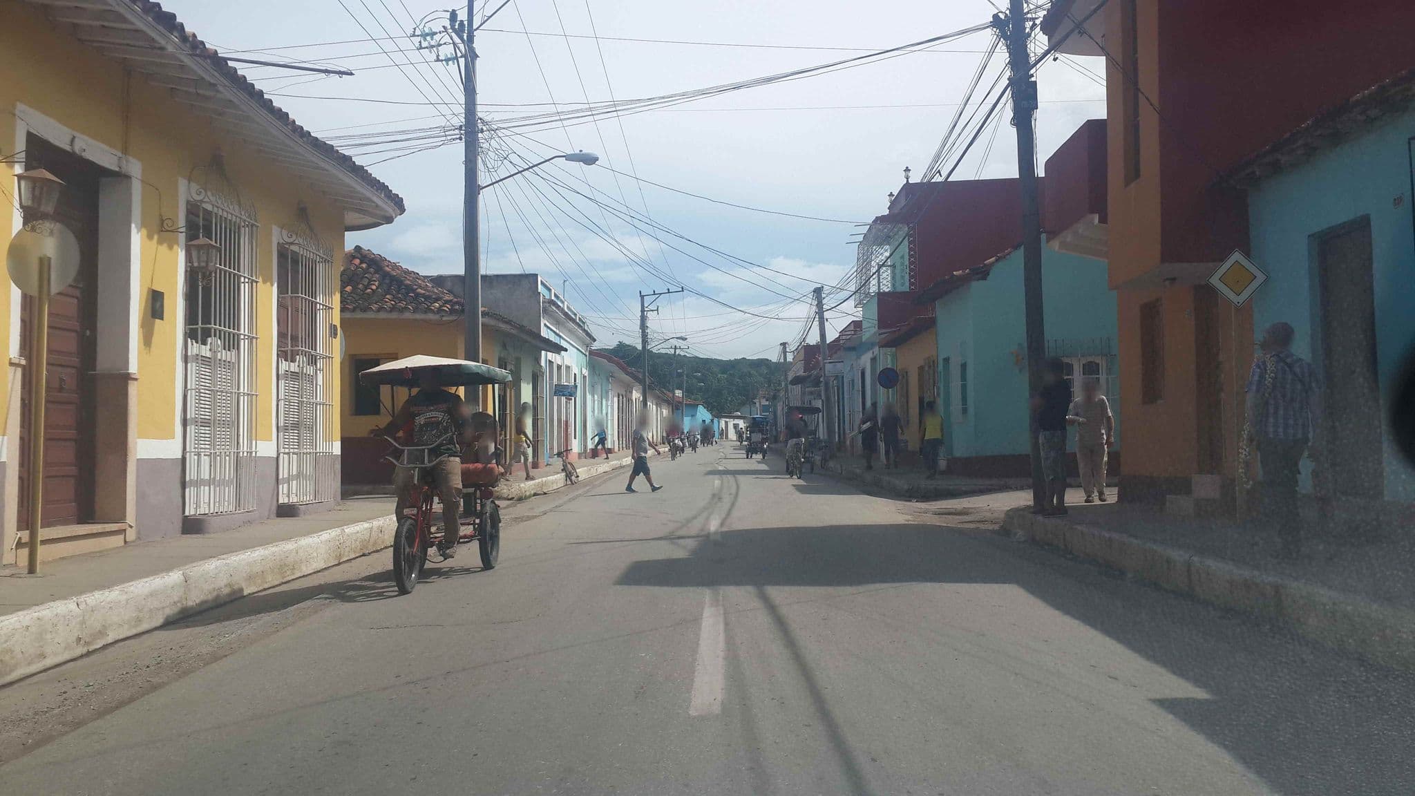 Street view near Hostal Casa Verde128, Trinidad
