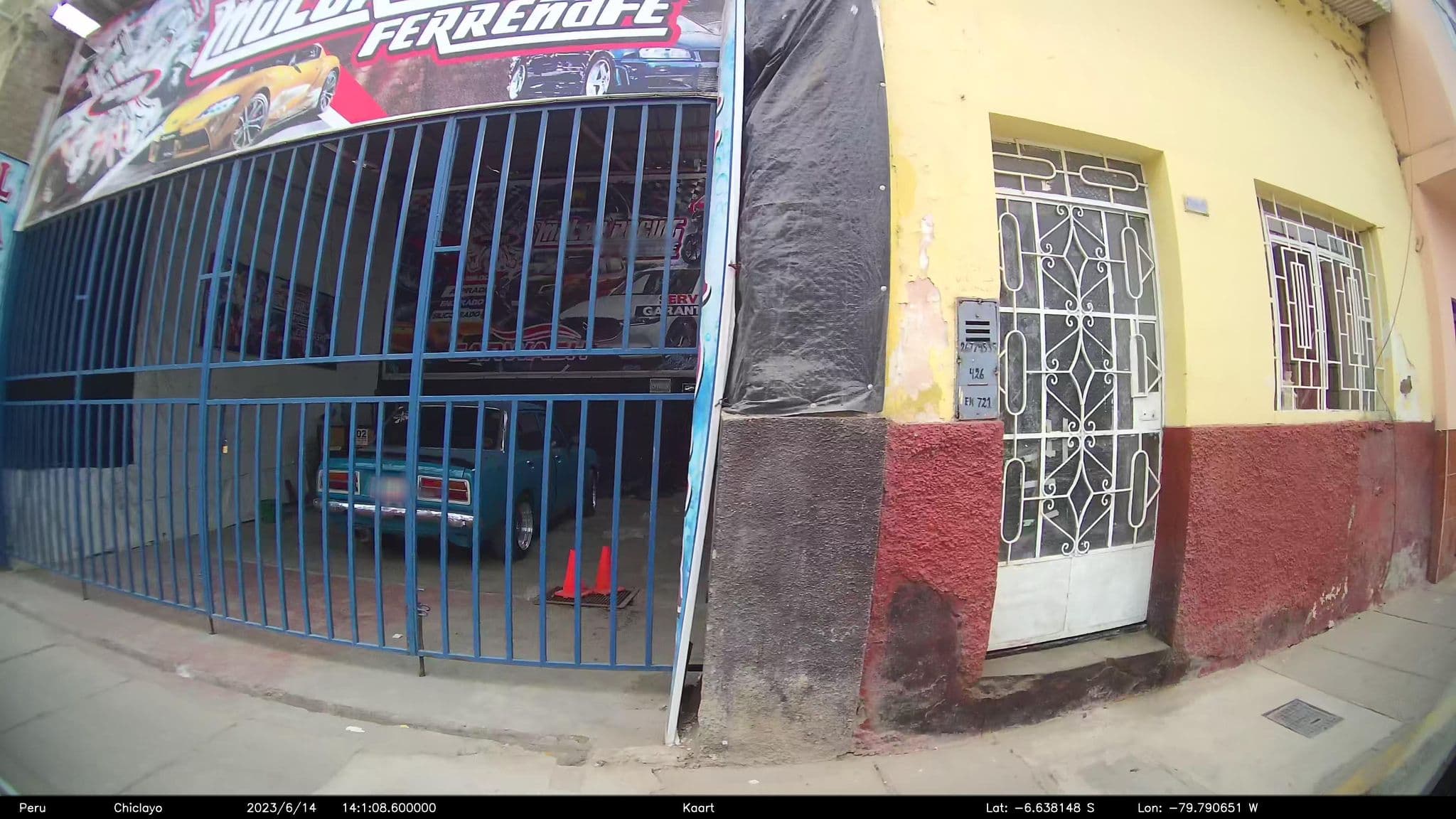 Street view near Hospedajes Señor de Sican, Ferreñafe — © kaart_2 (CC BY-SA · Mapillary)