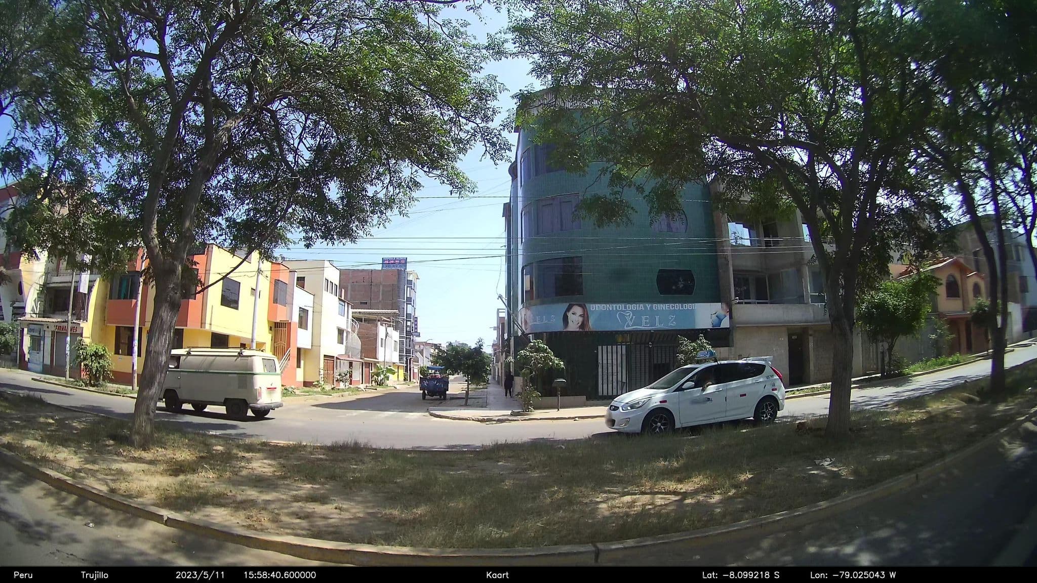 Street view near Hotel Los Arcos, Trujillo — © kaart_2 (CC BY-SA · Mapillary)
