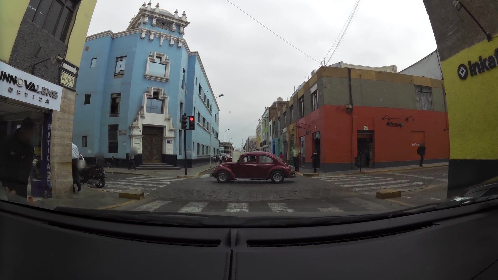 Street view near Hotel Los Conquistadores, Trujillo — © kaartcam (CC BY-SA · Mapillary)