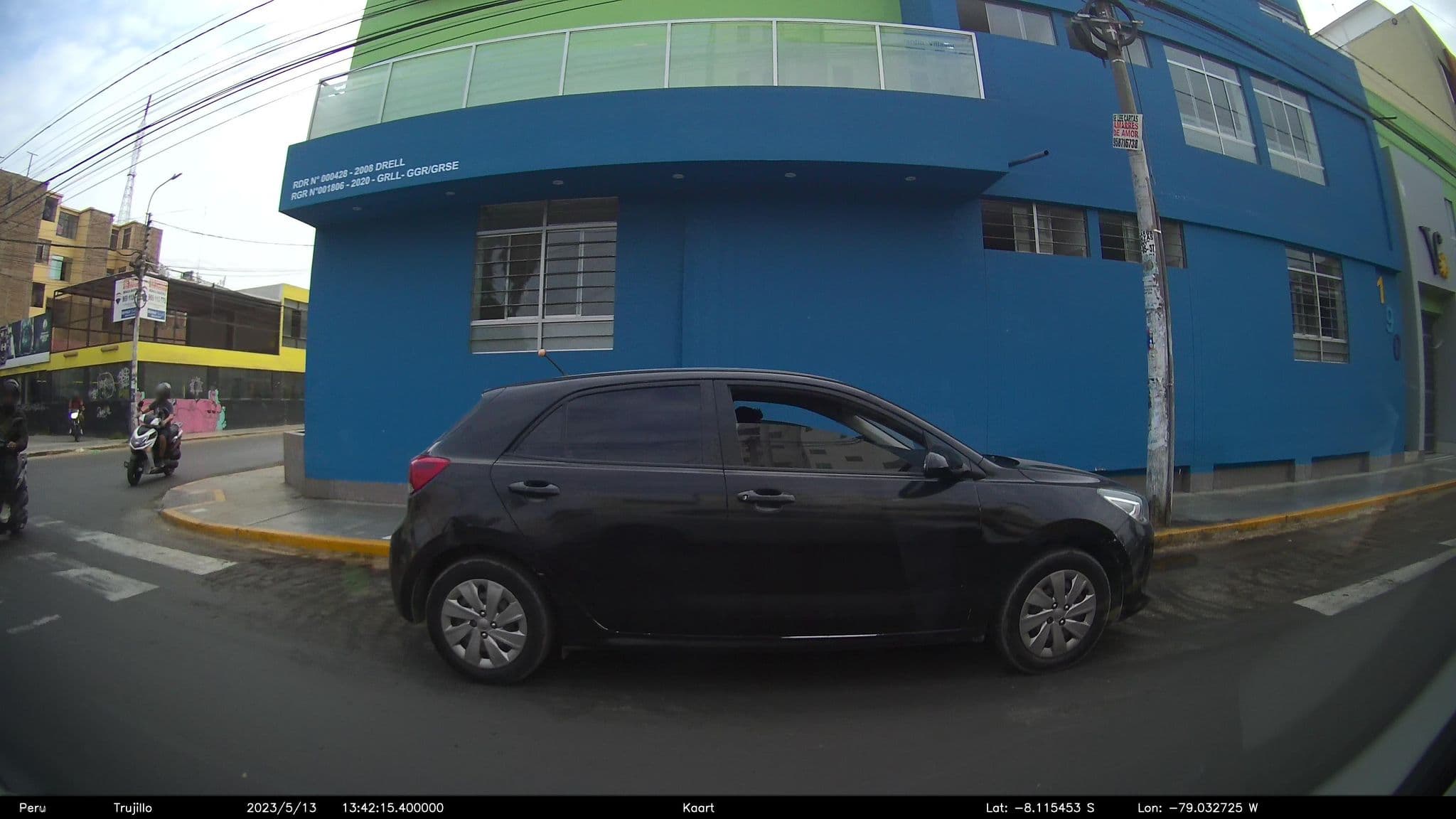 Street view near Las Palmeras Del Golf, Trujillo — © kaart_2 (CC BY-SA · Mapillary)