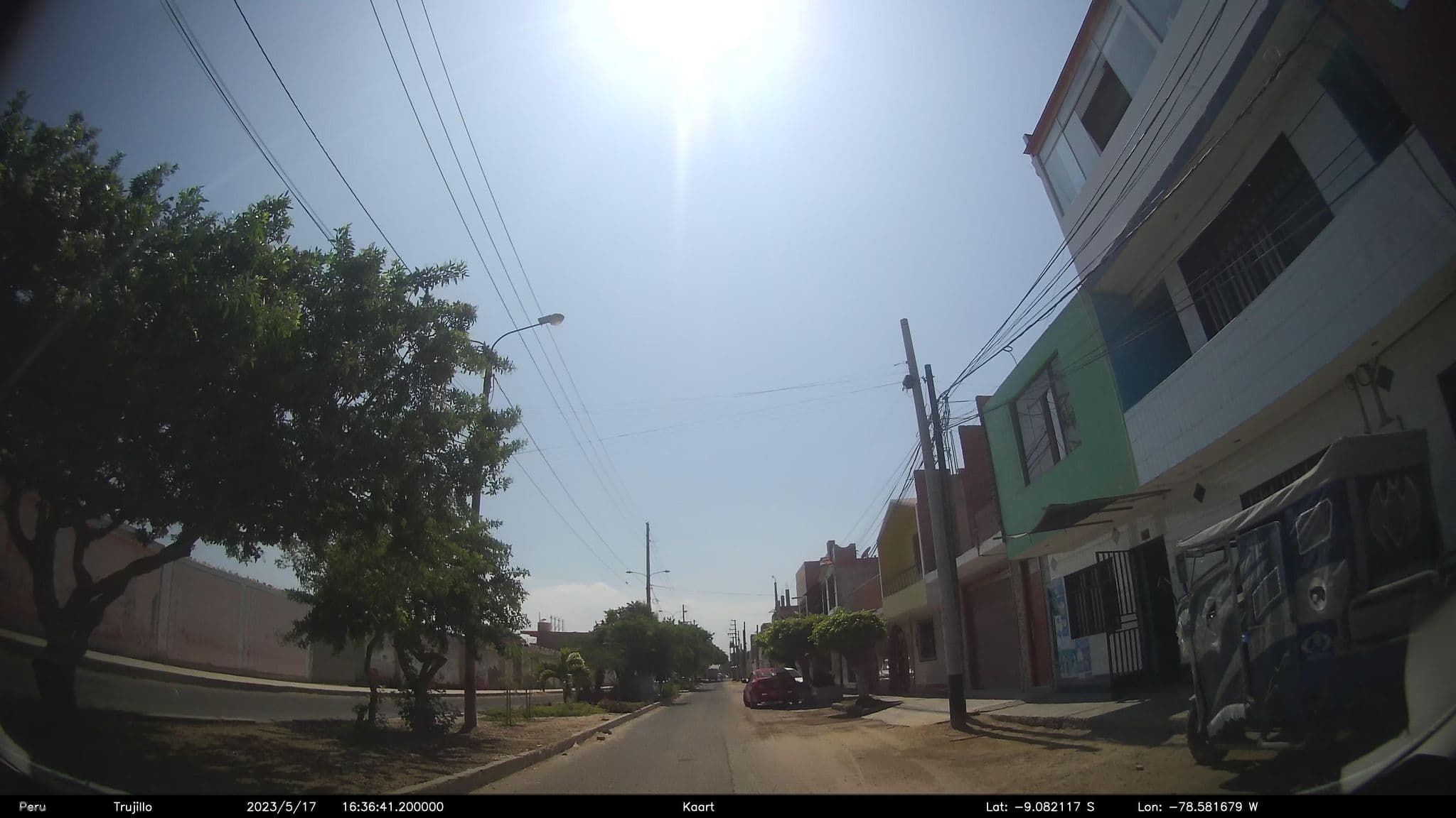 Street view near La Vieja Casona Hostal Turistico, Chimbote — © kaart_2 (CC BY-SA · Mapillary)