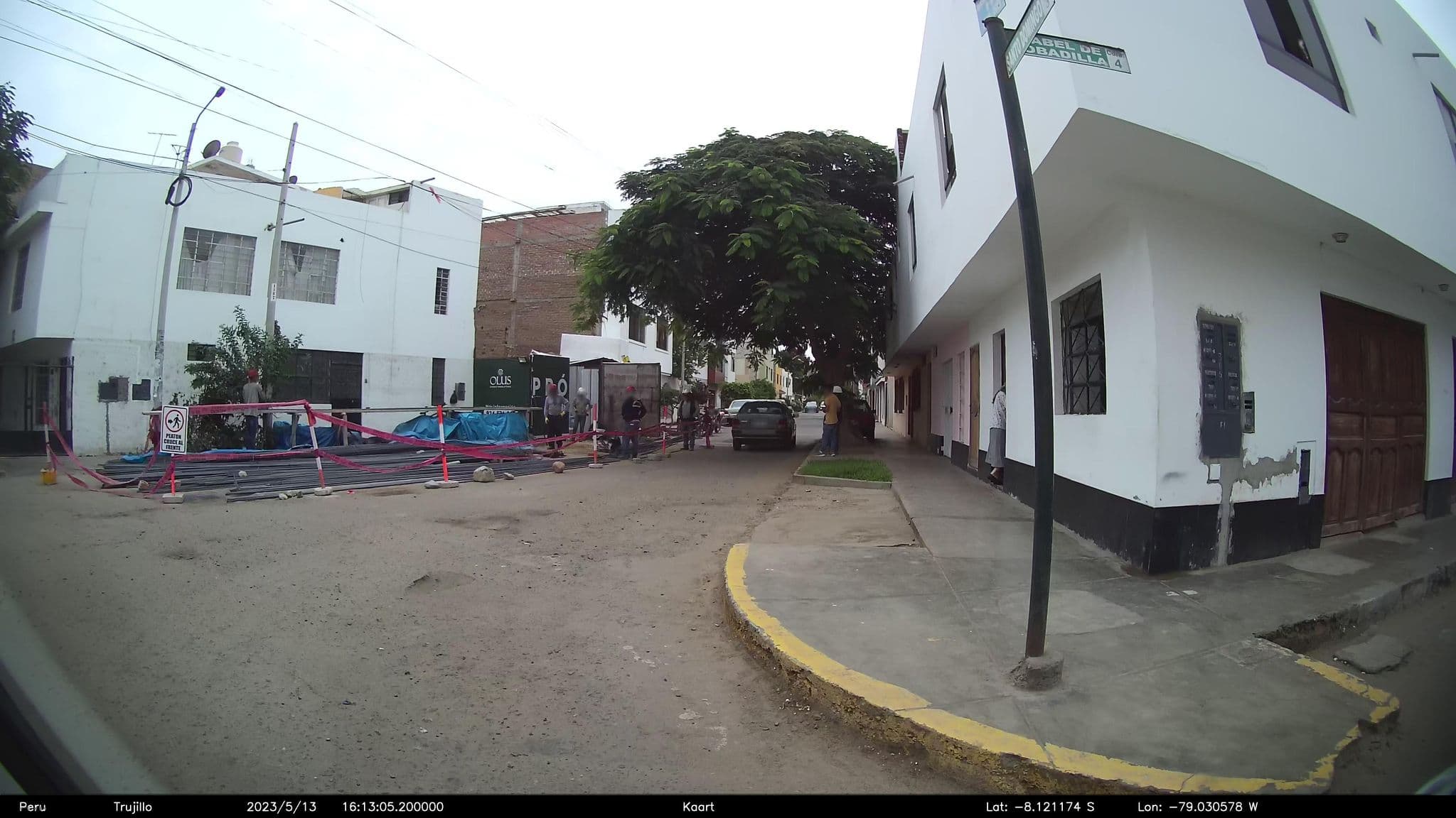 Street view near Residencial Sol y Luna House, Trujillo — © kaart_2 (CC BY-SA · Mapillary)