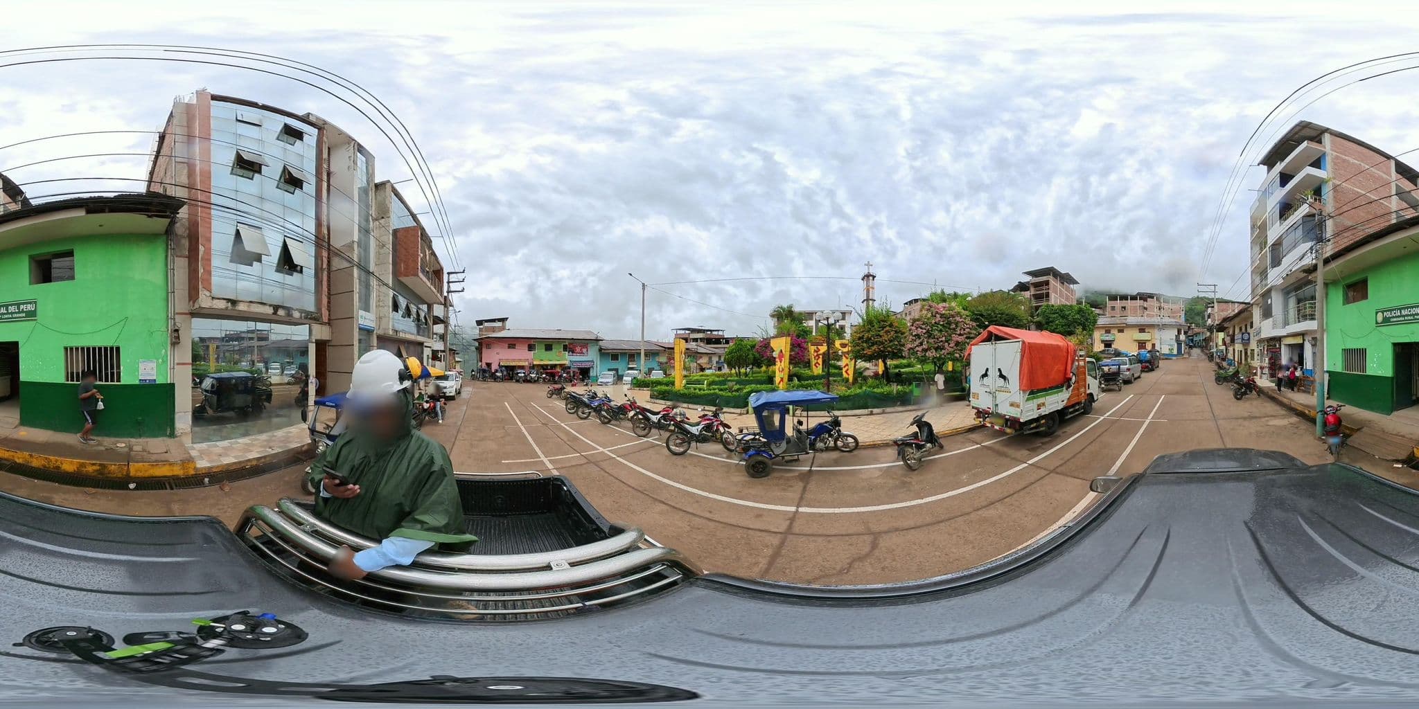 Street view near Hotel Renacer, Bagua Grande — © Jhostin270 (CC BY-SA · Mapillary)