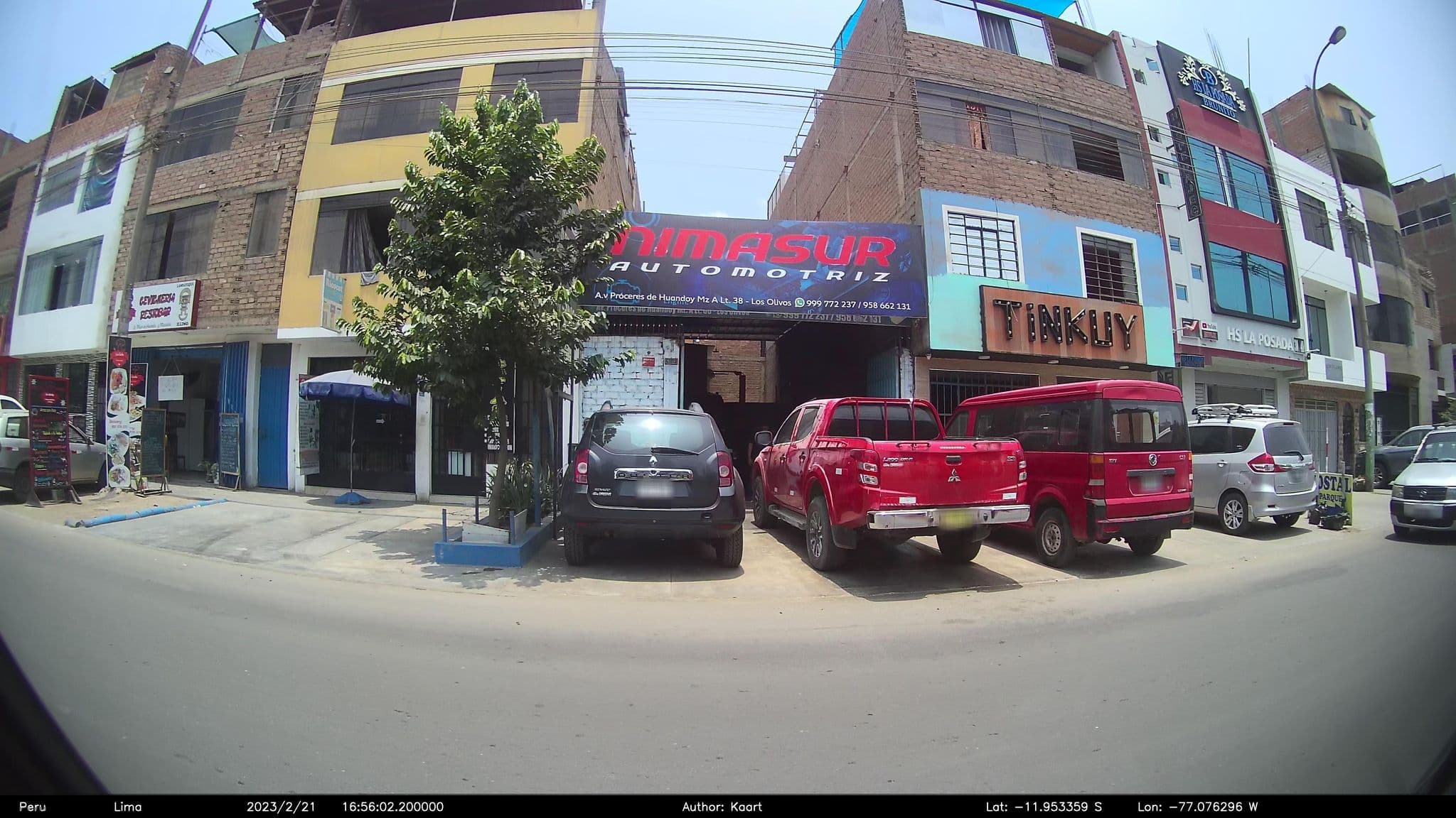 Street view near Hostal Venezia, Independencia — © kaart_2 (CC BY-SA · Mapillary)