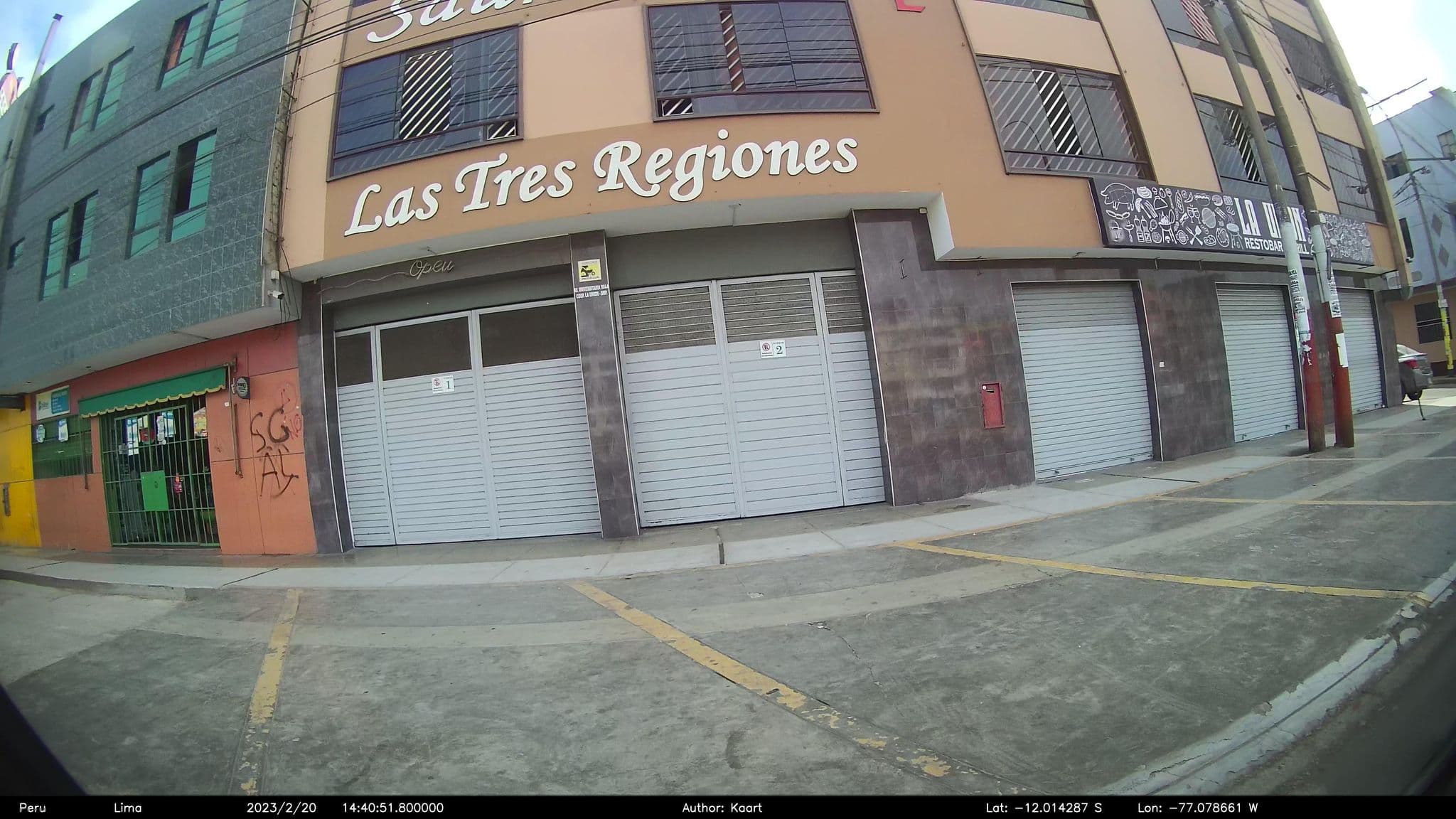 Street view near Hotel Las Tres Regiones, Independencia — © kaart_2 (CC BY-SA · Mapillary)