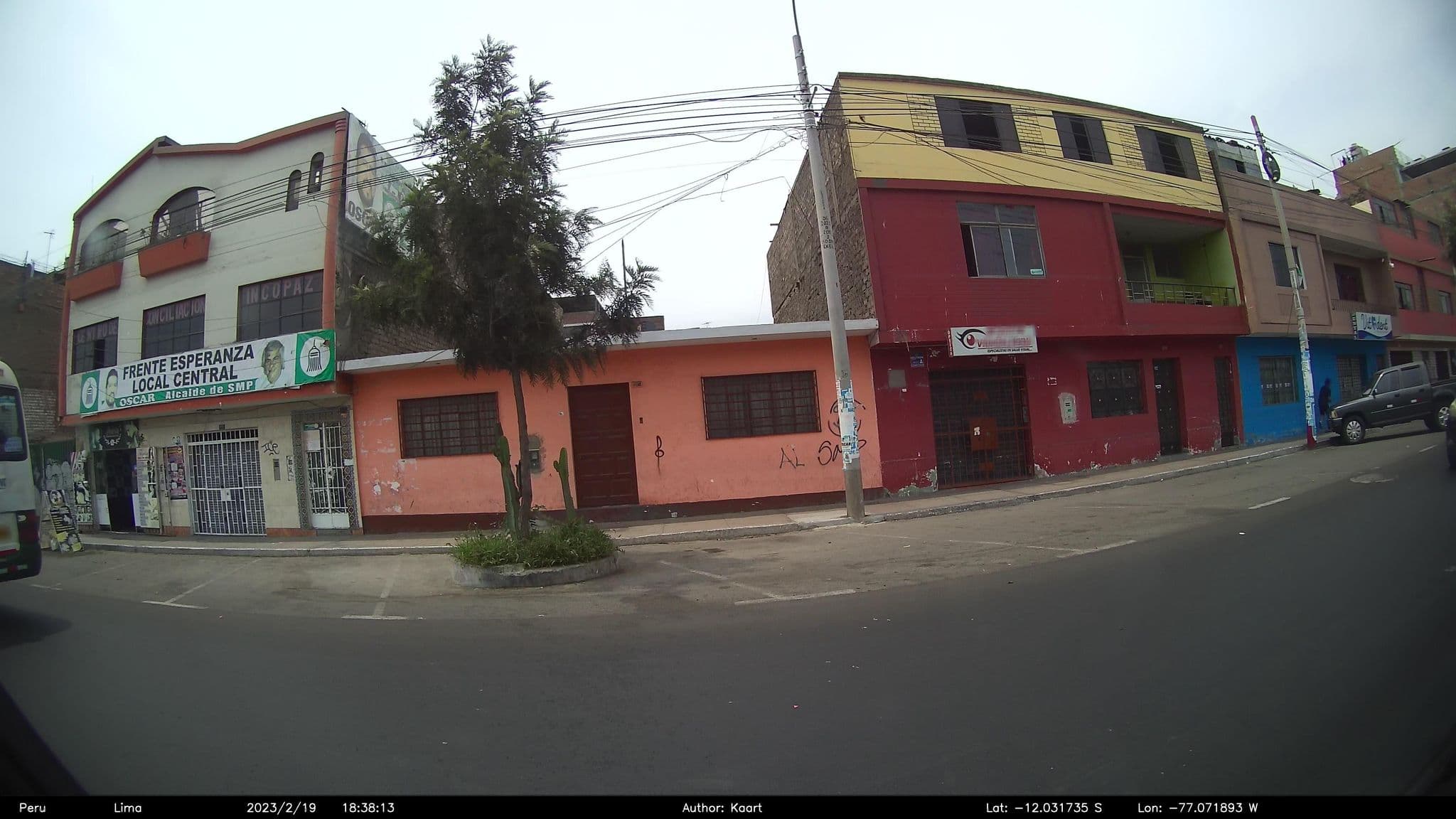 Street view near Hostal Haiti, Breña — © kaart_2 (CC BY-SA · Mapillary)