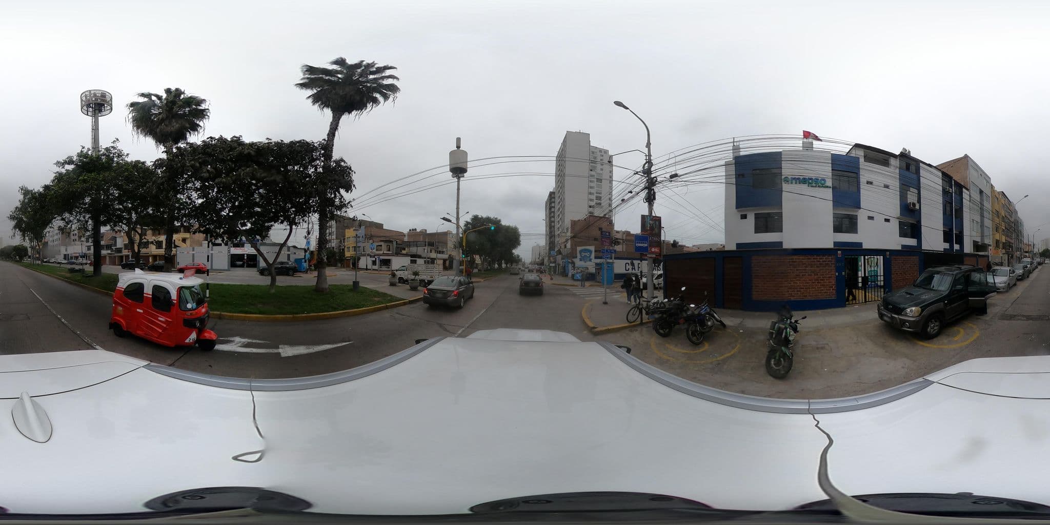 Street view near Hostal Pacific Star, Carmen De La Legua Reynoso — © kaart_360 (CC BY-SA · Mapillary)
