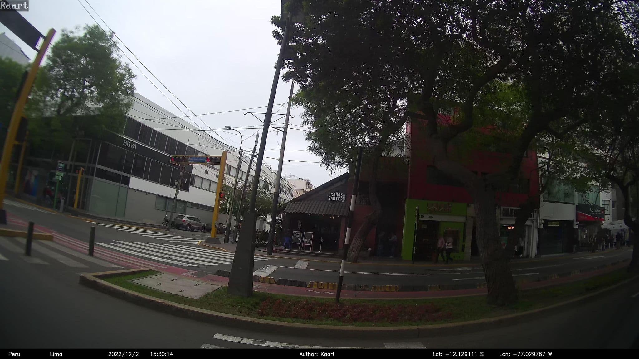 Street view near Inka Hostel Lima, Miraflores — © kaart_2 (CC BY-SA · Mapillary)