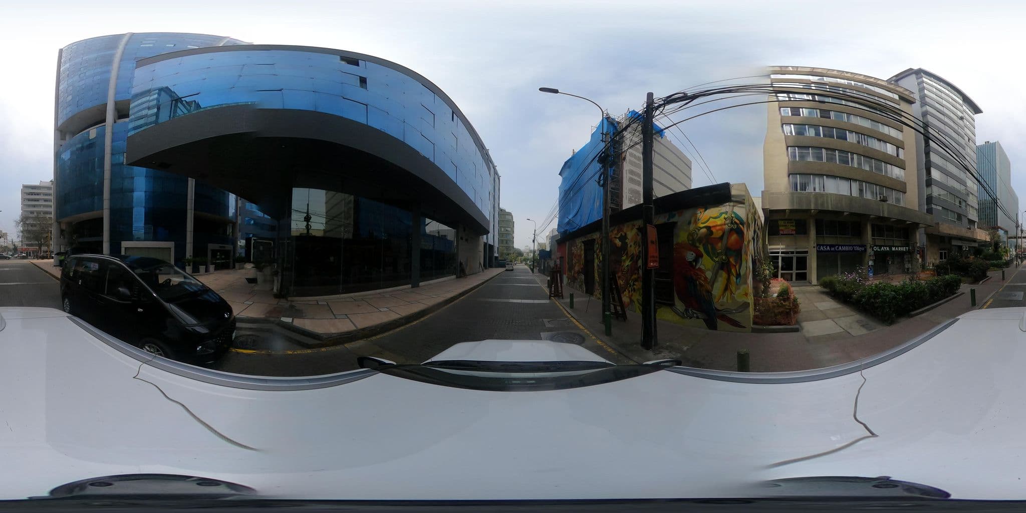 Street view near Delpilar Miraflores Hotel, Miraflores — © kaart_360 (CC BY-SA · Mapillary)