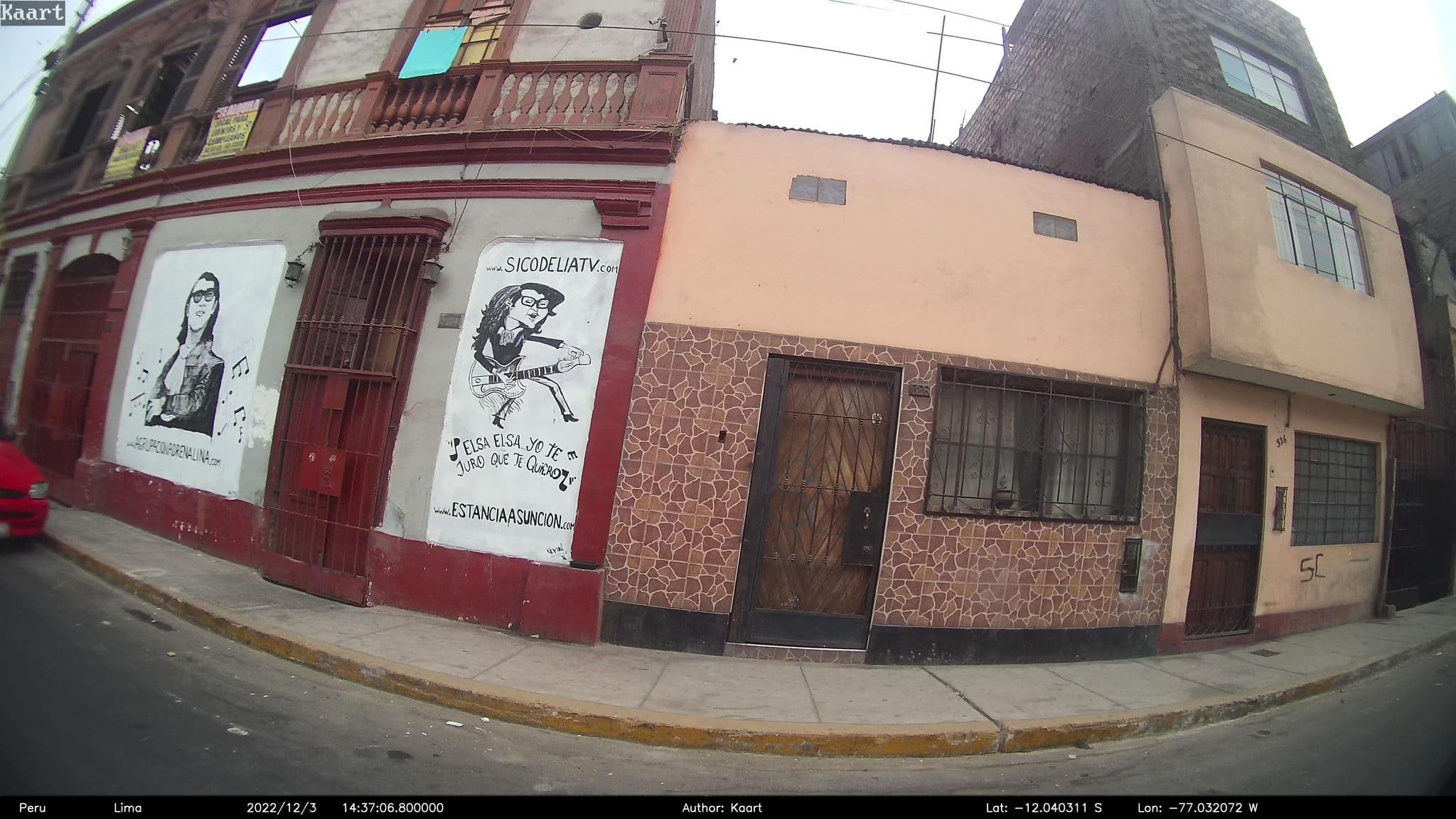 Street view near Estancia Asuncion, Lima — © kaart_2 (CC BY-SA · Mapillary)