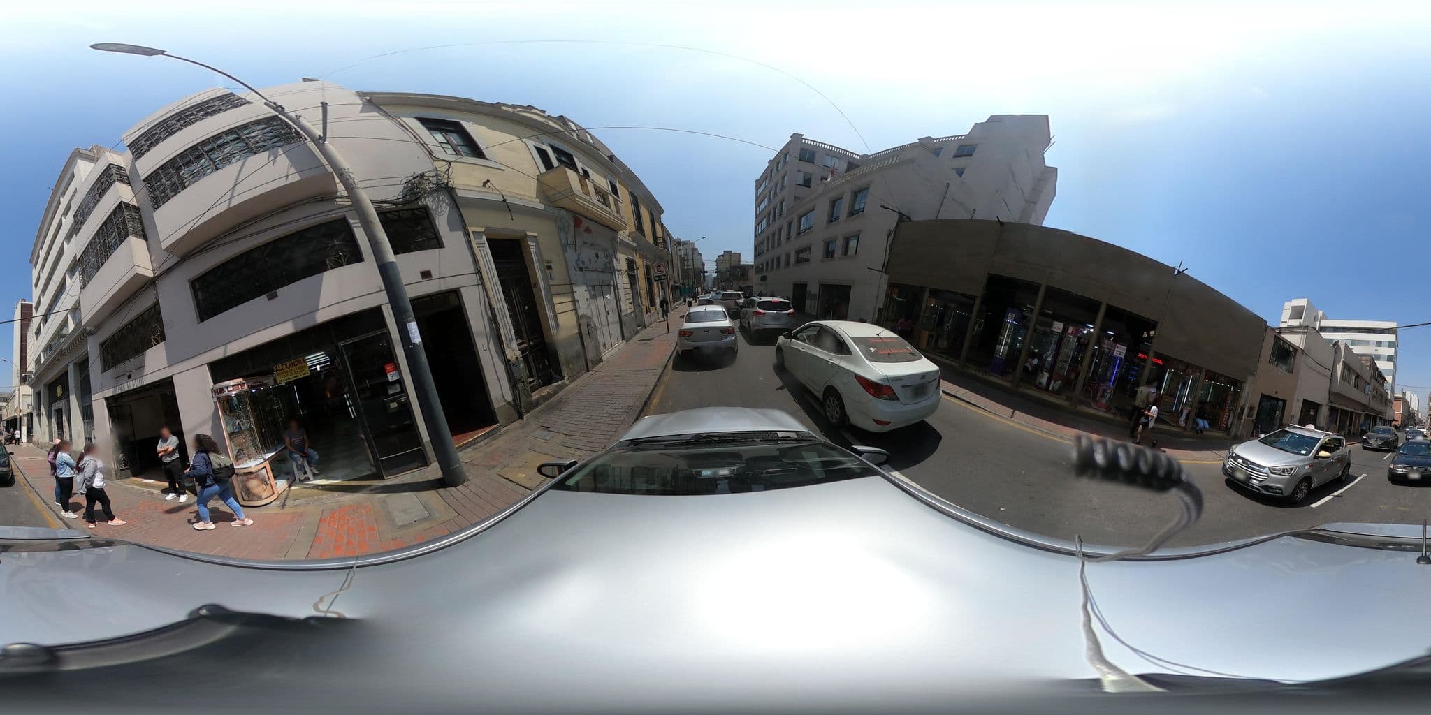 Street view near Hostal Granada, Lima — © kaart_2 (CC BY-SA · Mapillary)