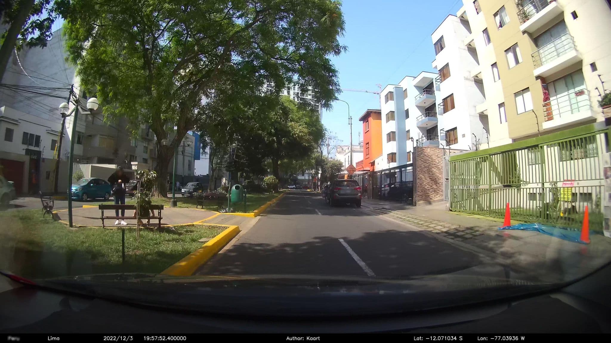Street view near Hostal Jet, Jesus Maria — © kaart5 (CC BY-SA · Mapillary)