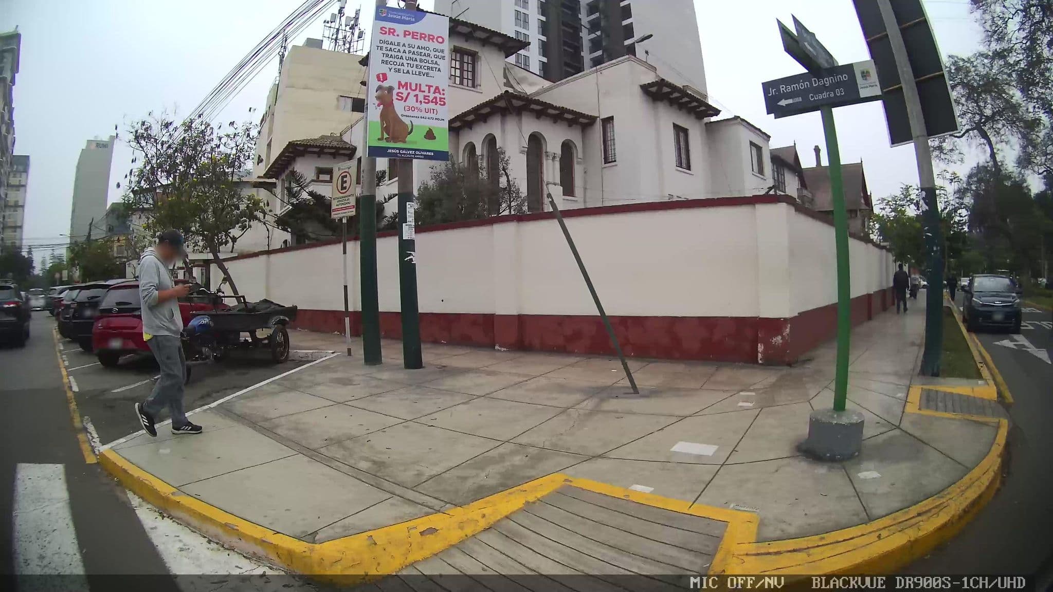 Street view near Hotel Flamante, Jesus Maria — © kaartcam (CC BY-SA · Mapillary)