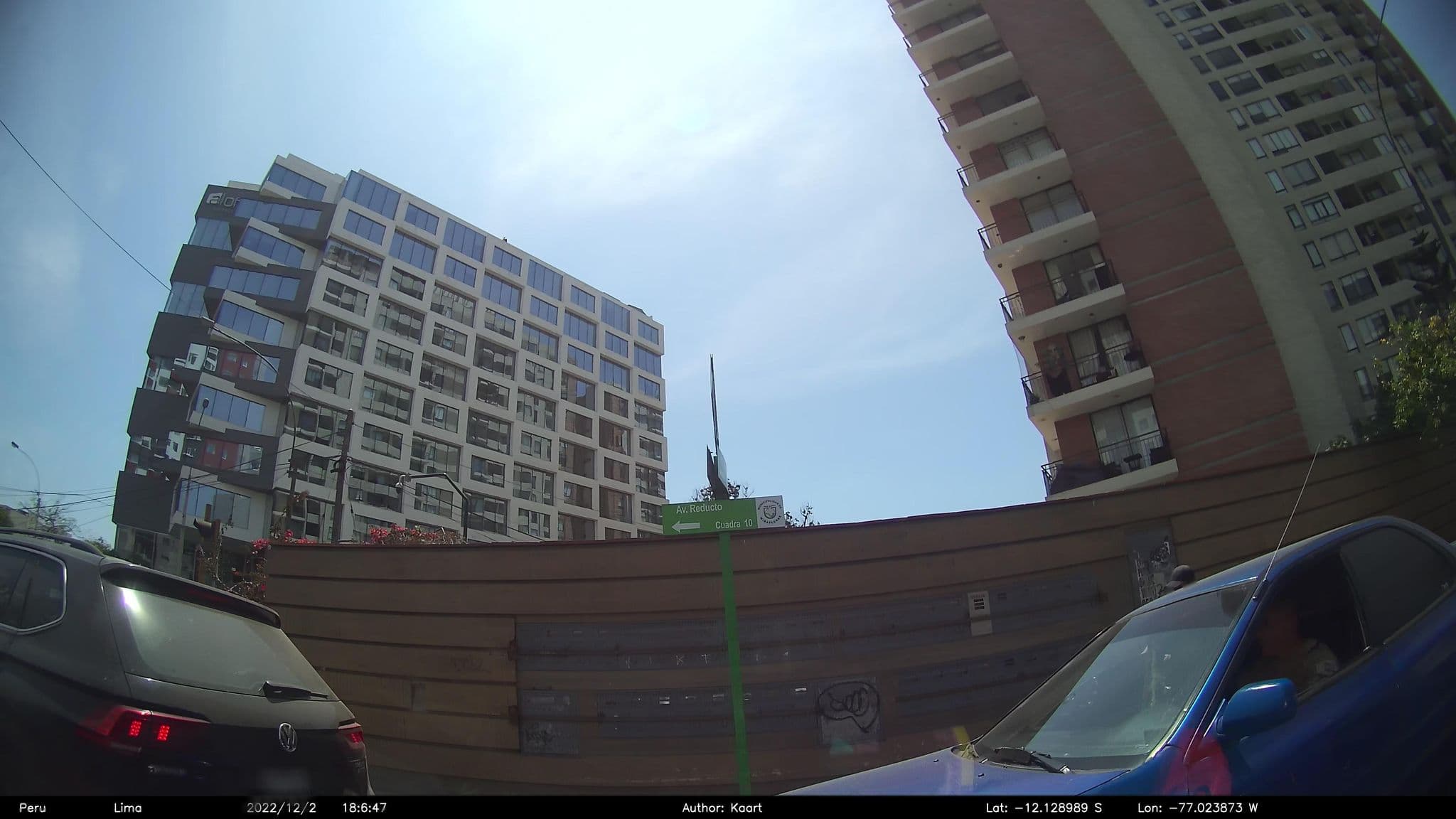 Street view near Aloft Lima Miraflores, Barranco — © kaart_2 (CC BY-SA · Mapillary)
