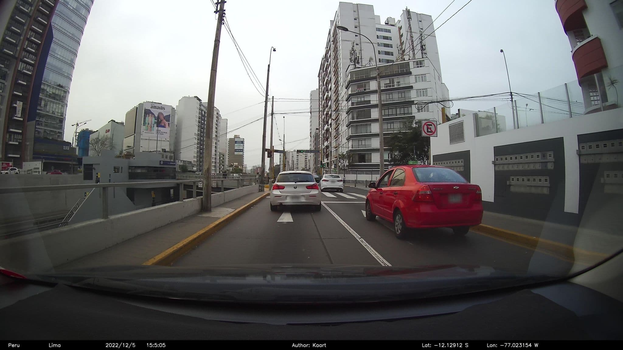 Street view near Hotel Sipan, Barranco — © kaart5 (CC BY-SA · Mapillary)