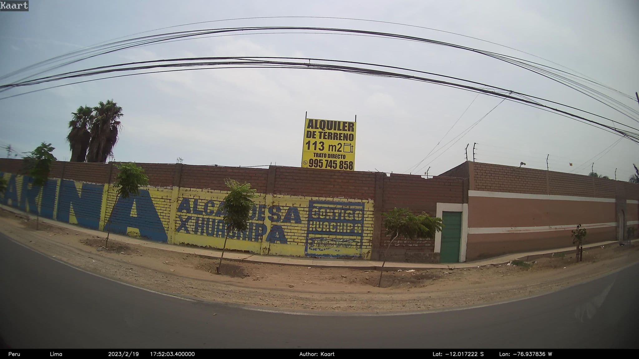 Street view near Quinta Carmela, Santa María — © kaart_2 (CC BY-SA · Mapillary)
