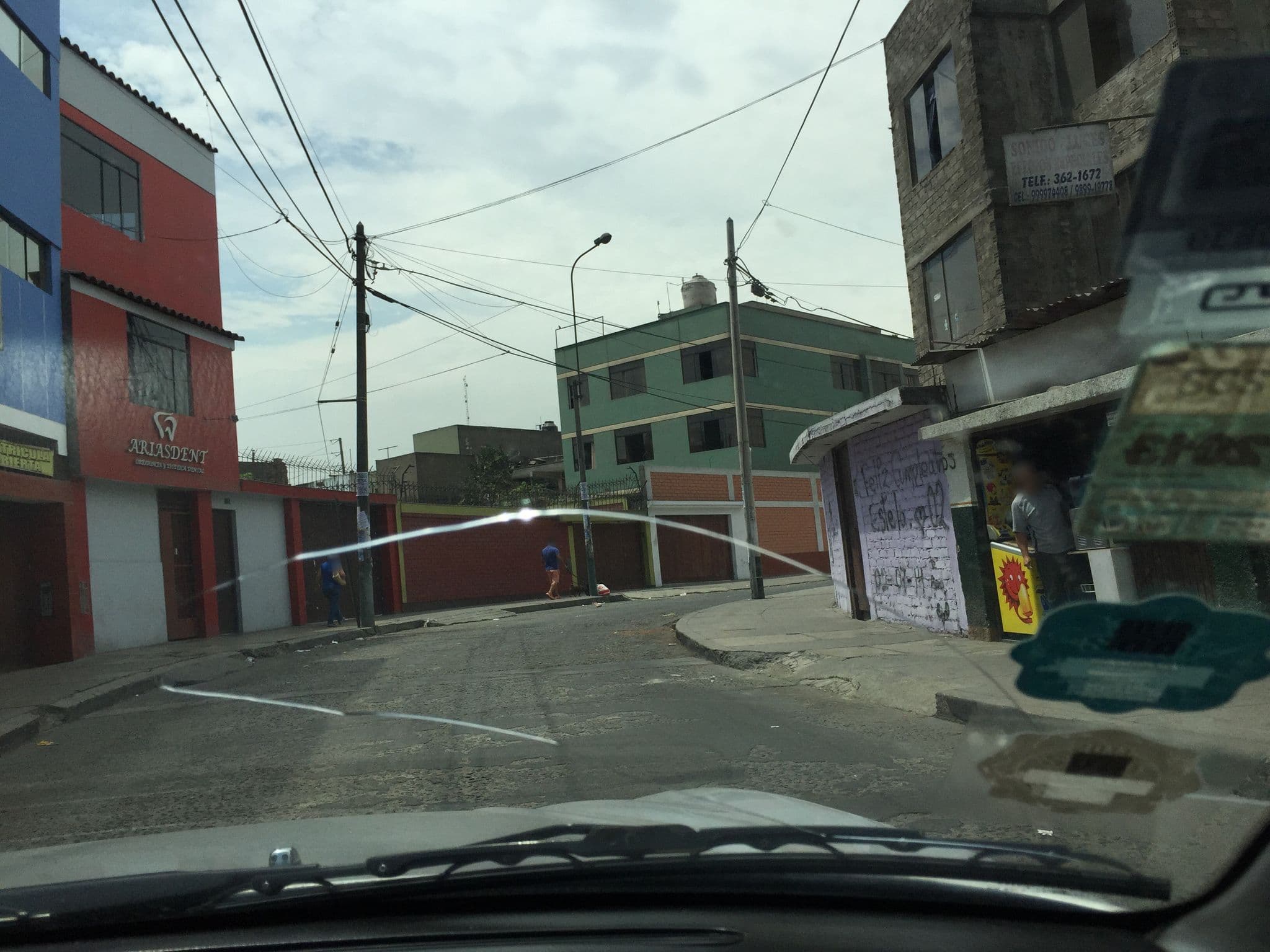 Street view near Hotel Asturias, Santa Anita - Los Ficus — © lxbarth (CC BY-SA · Mapillary)