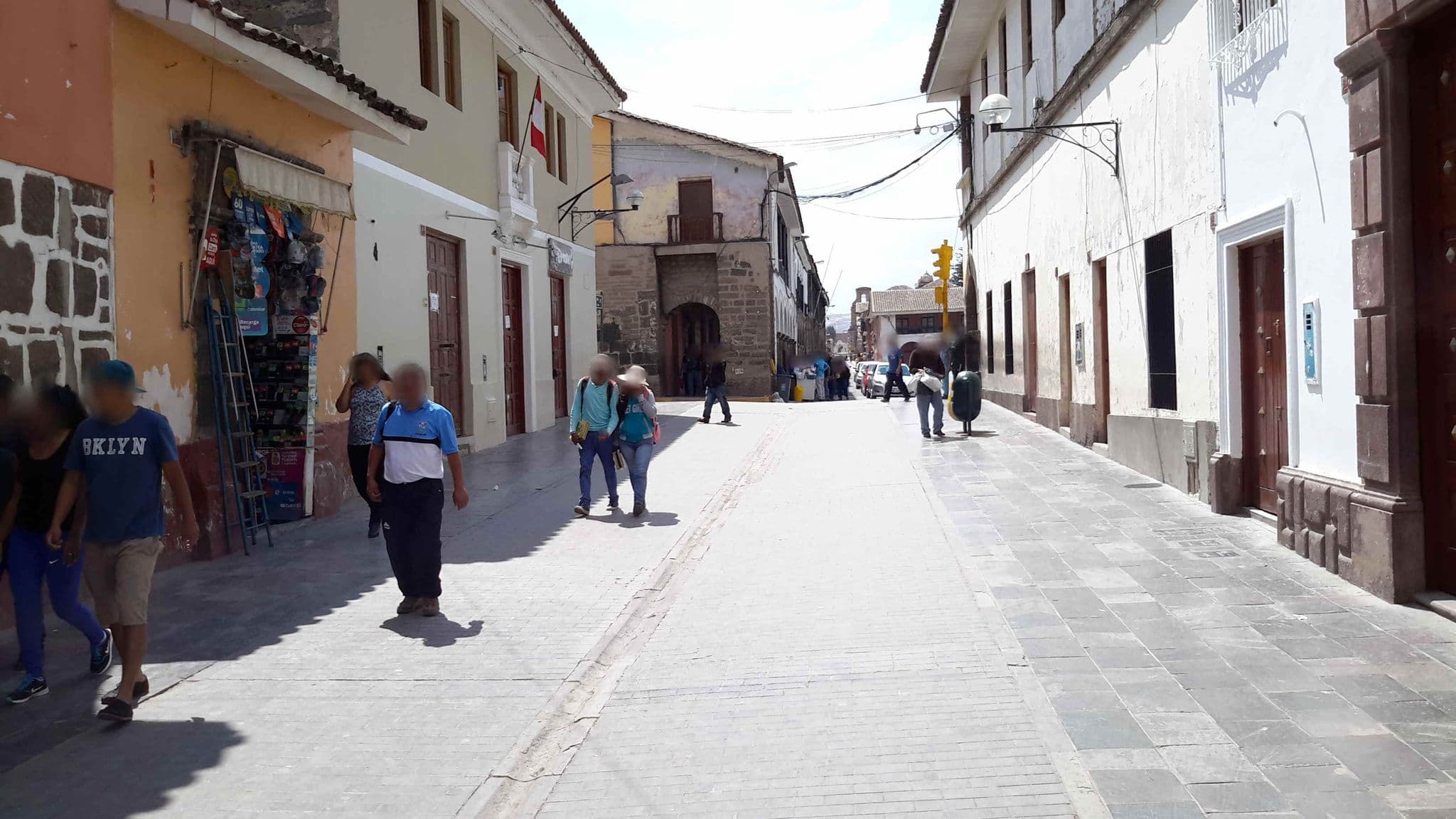 Street view near Platero Hotel, Ayacucho — © richman (CC BY-SA · Mapillary)