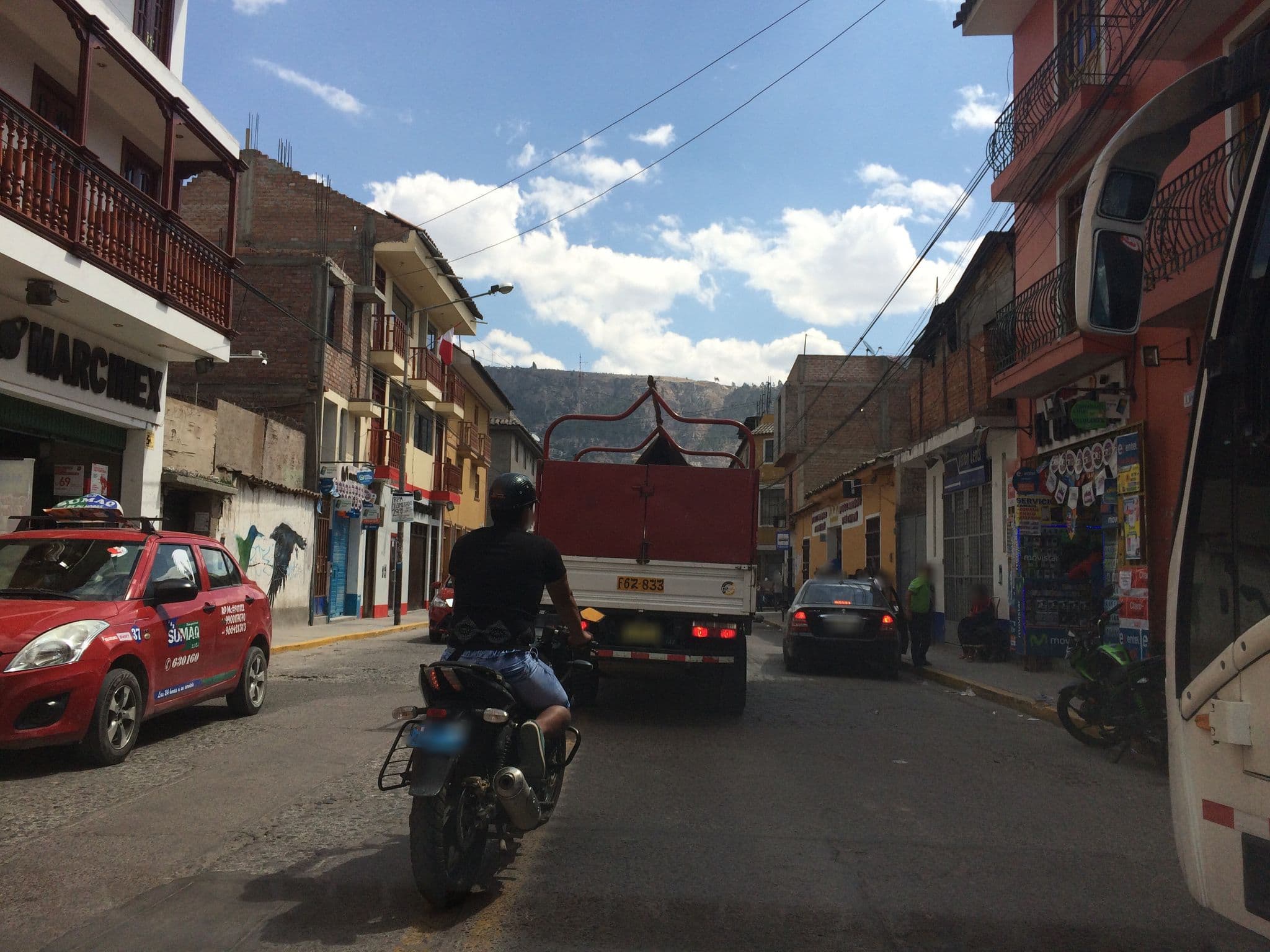 Street view near Real America Hotel, Ayacucho — © luis36995 (CC BY-SA · Mapillary)