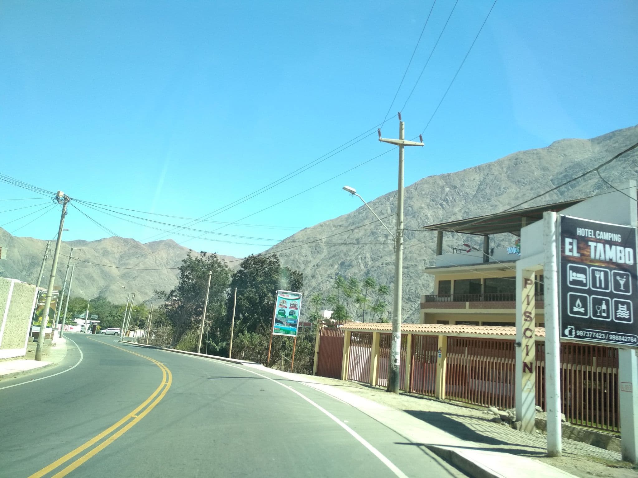 Street view near Centro Vacacional Rosario Lunahuana, Nuevo Imperial — © johnarupire (CC BY-SA · Mapillary)