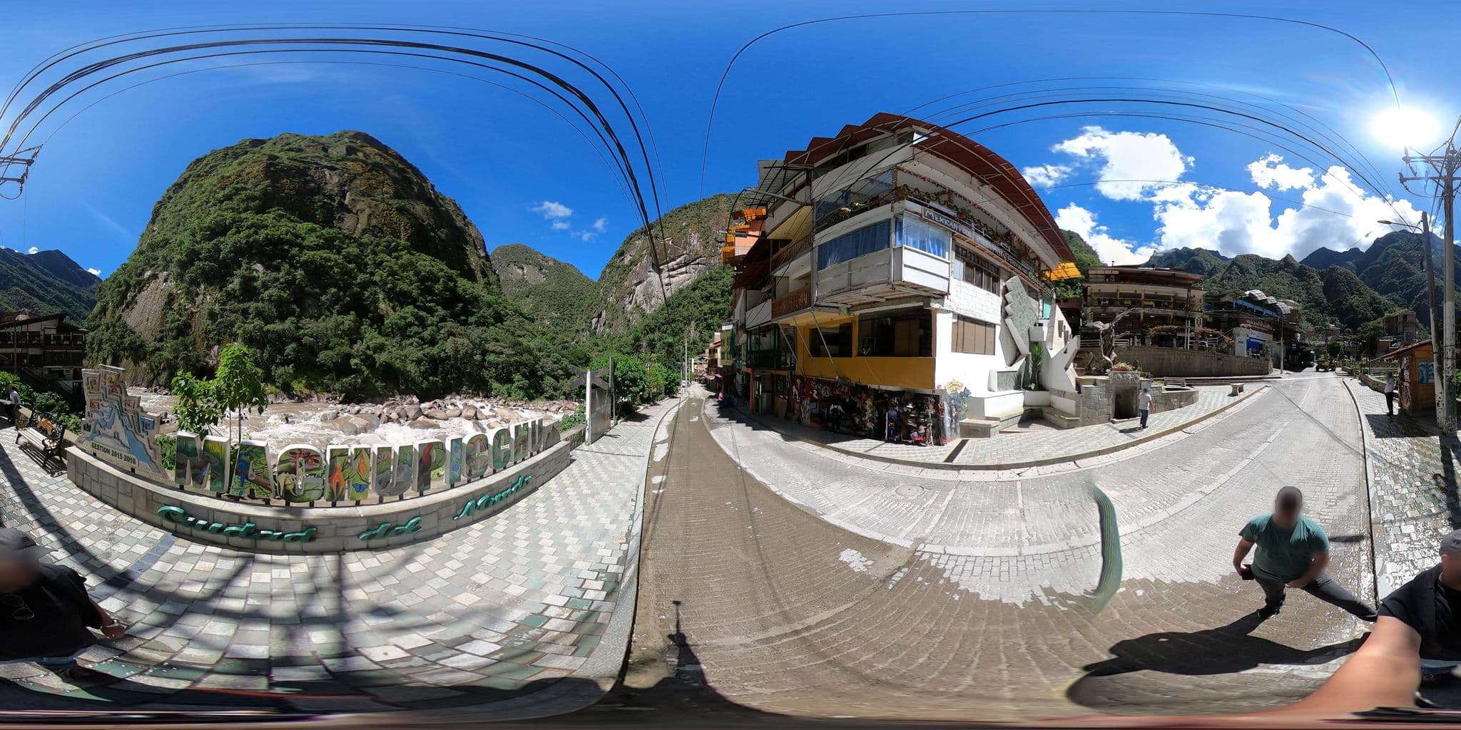 Street view near machu pichu hotel, Machupicchu — © jaderbavaresco (CC BY-SA · Mapillary)