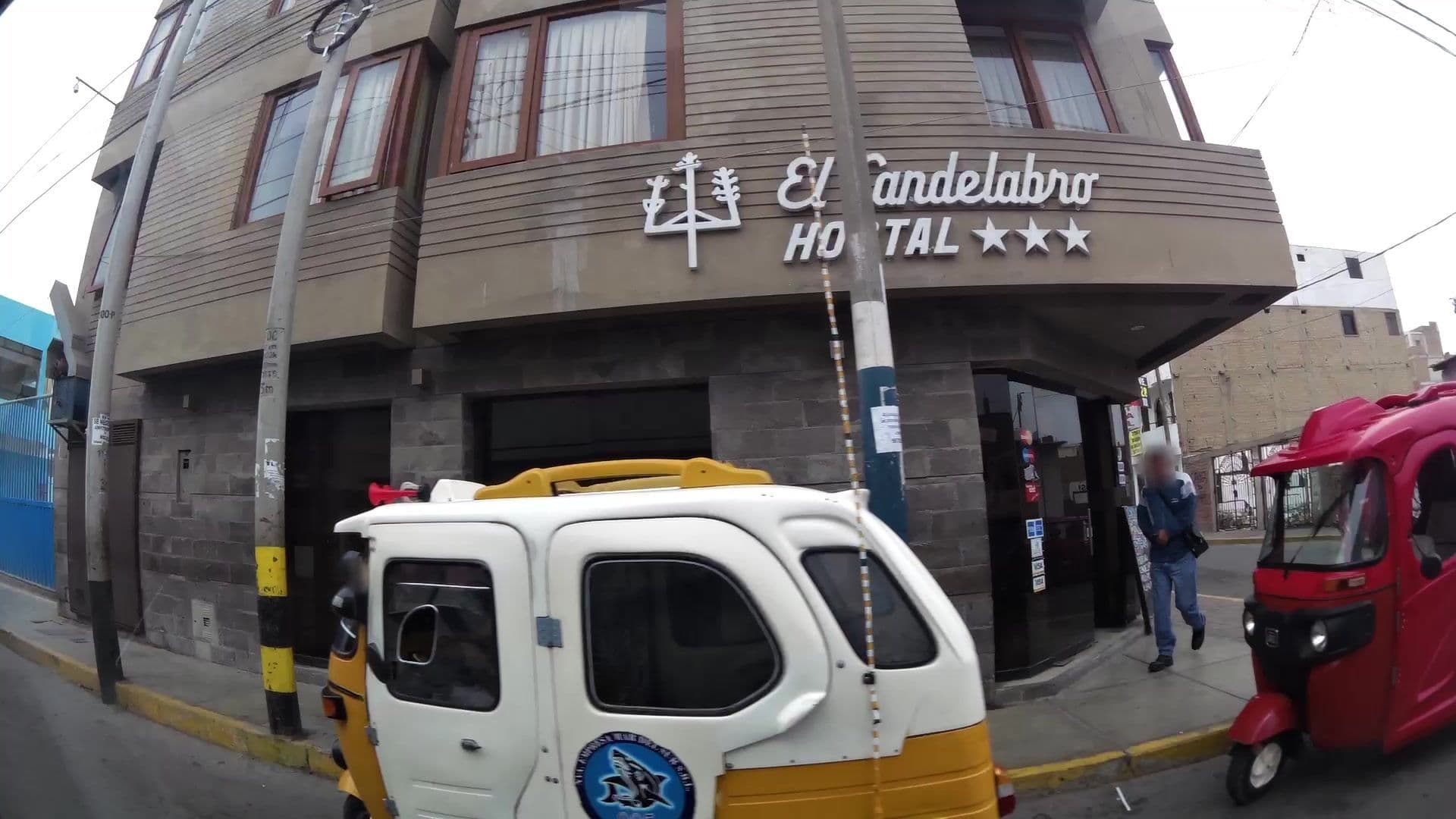 Street view near Hotal Calderon **, Pisco — © kaartcam (CC BY-SA · Mapillary)