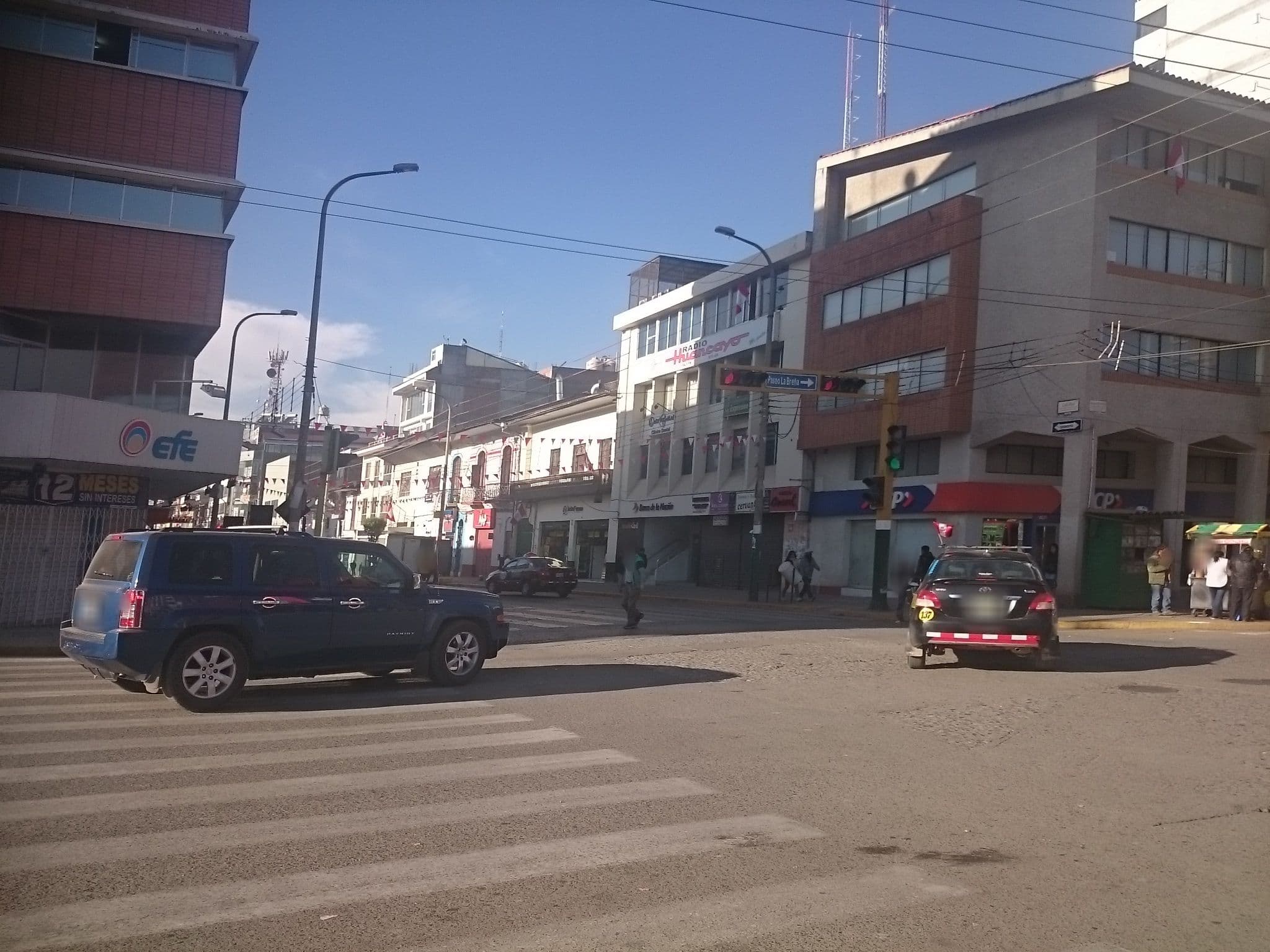 Street view near Hospedaje Condor Singa, Huancayo — © sguinetti (CC BY-SA · Mapillary)