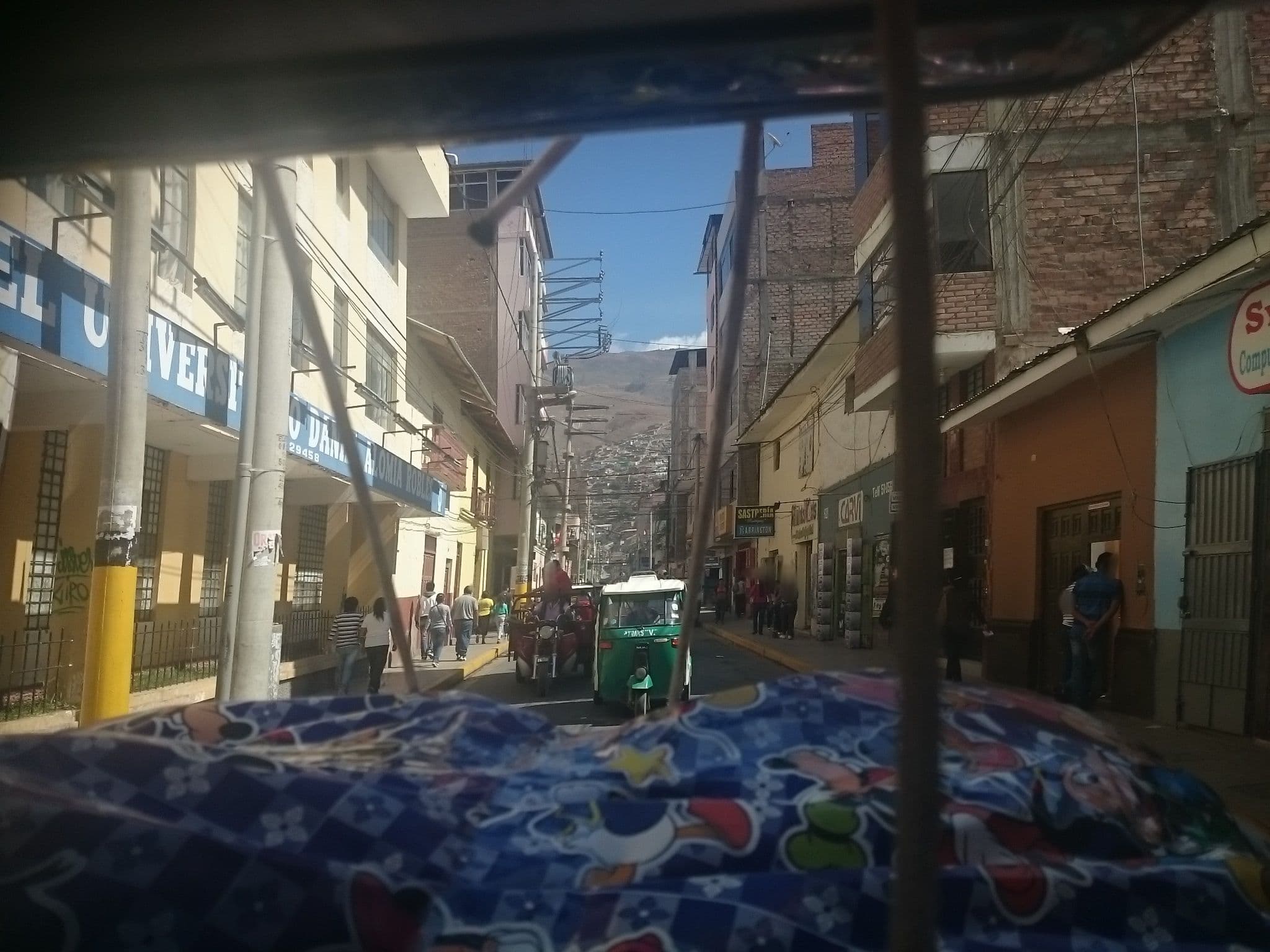Street view near Hotel Trapiche, Huánuco — © sguinetti (CC BY-SA · Mapillary)
