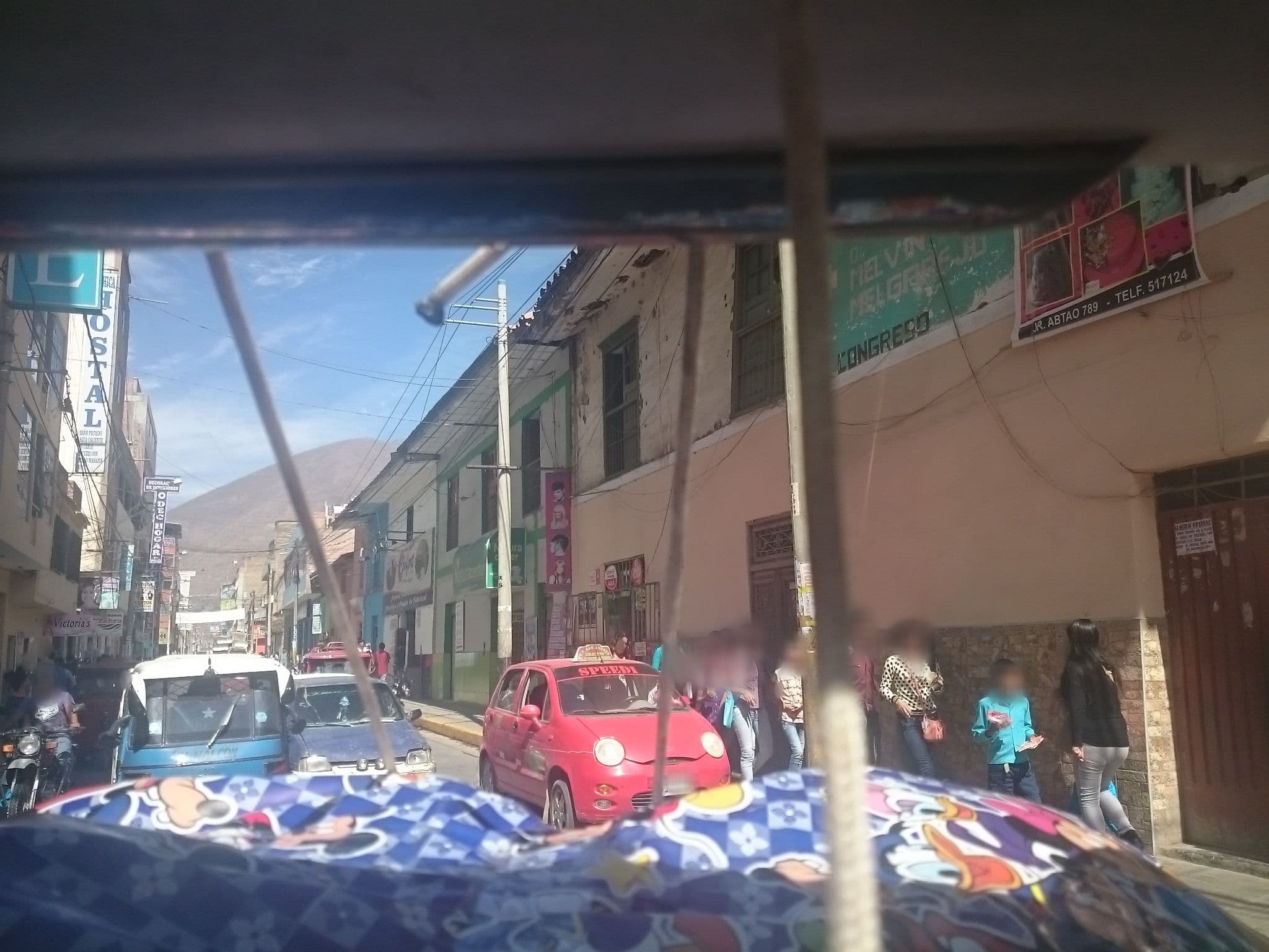 Street view near Hotel Tours, Huánuco — © sguinetti (CC BY-SA · Mapillary)
