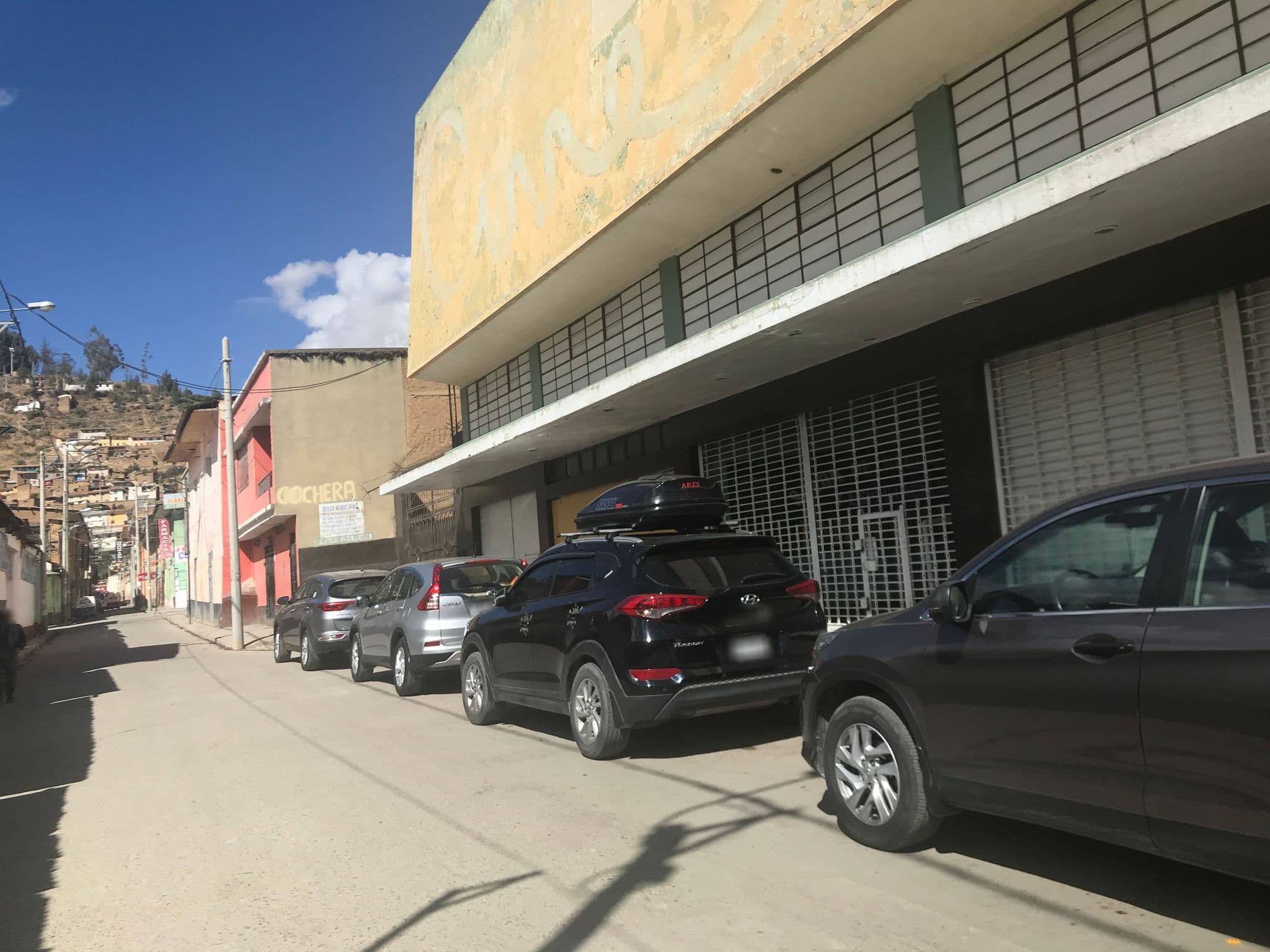 Street view near Hostal Albania, Tarma — © sedicla (CC BY-SA · Mapillary)