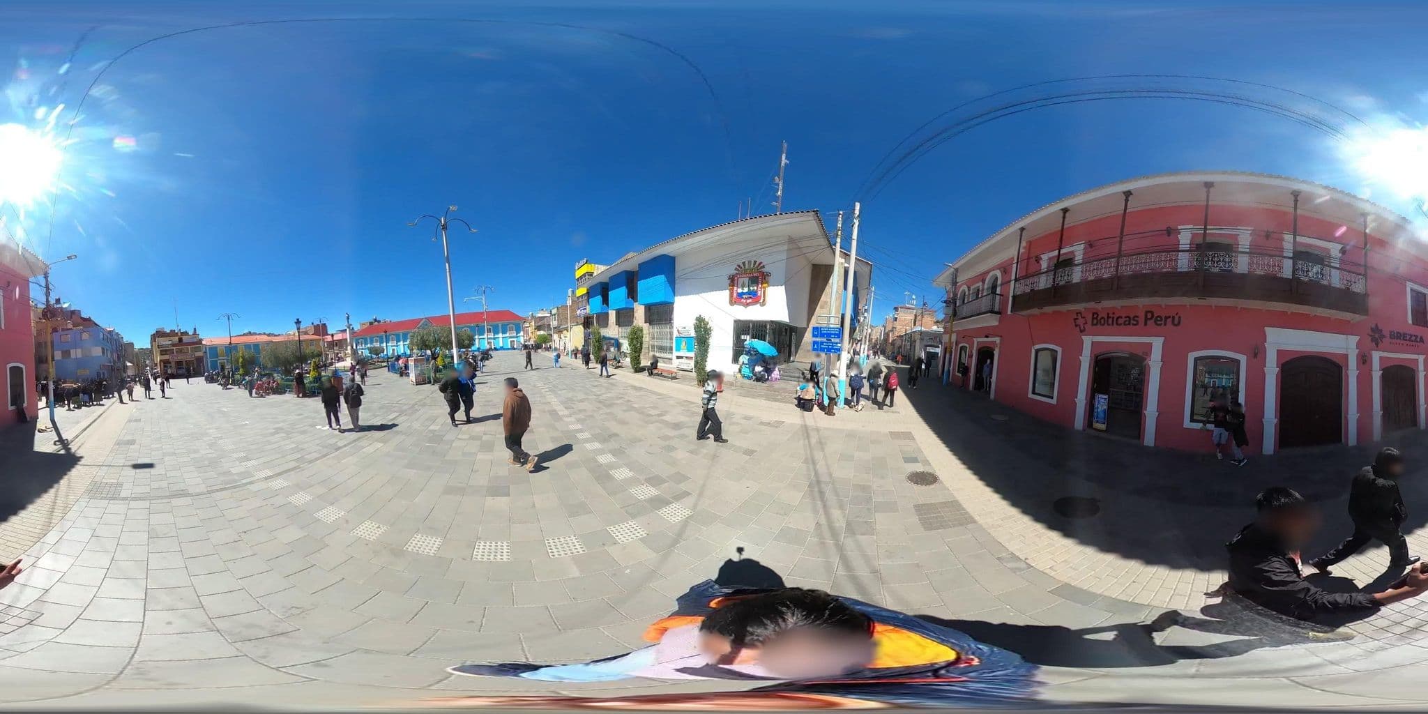 Street view near Ayma Hostel, Puno — © johnarupire (CC BY-SA · Mapillary)