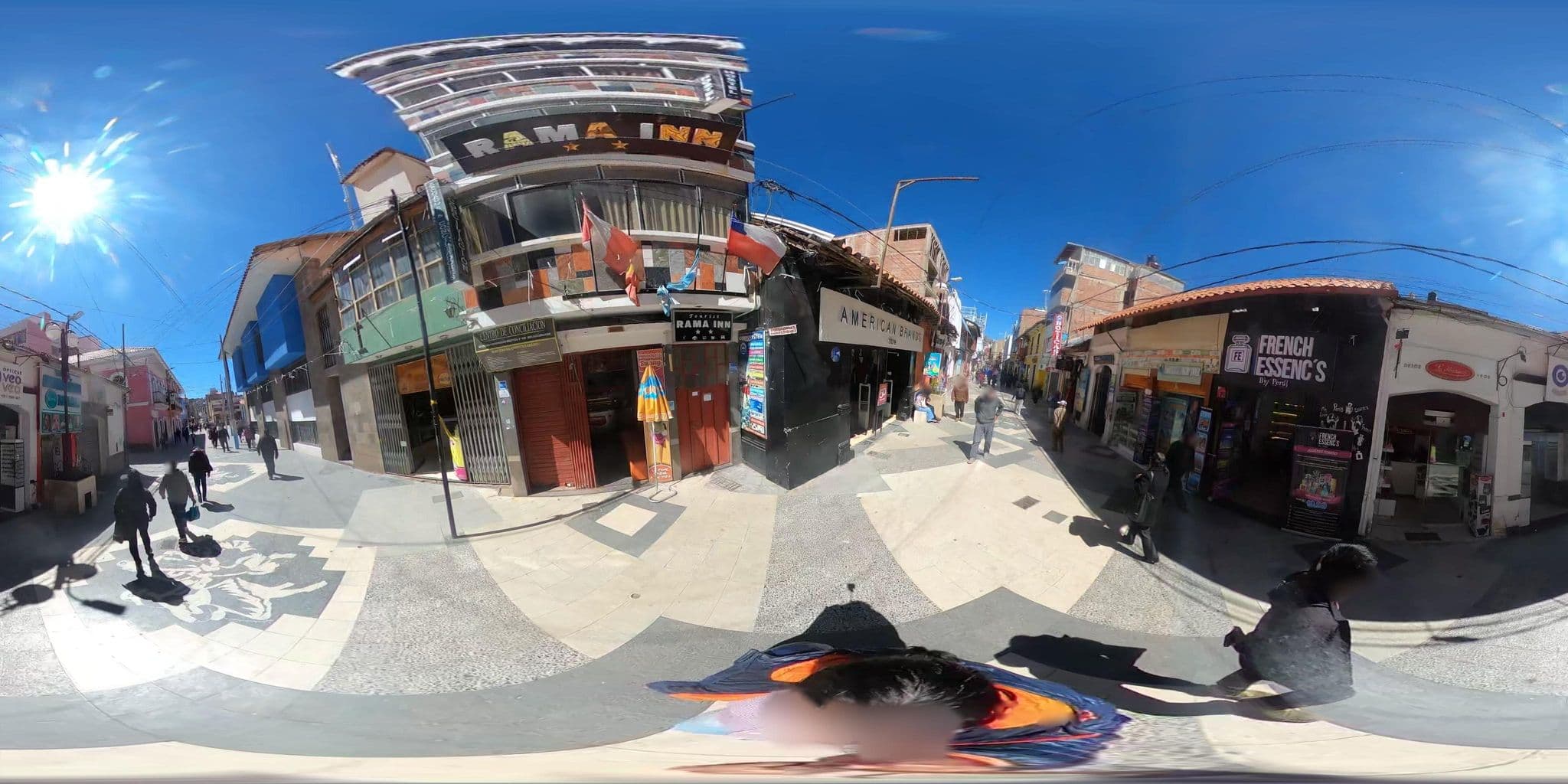 Street view near Hotel RAMA Inn, Puno — © johnarupire (CC BY-SA · Mapillary)