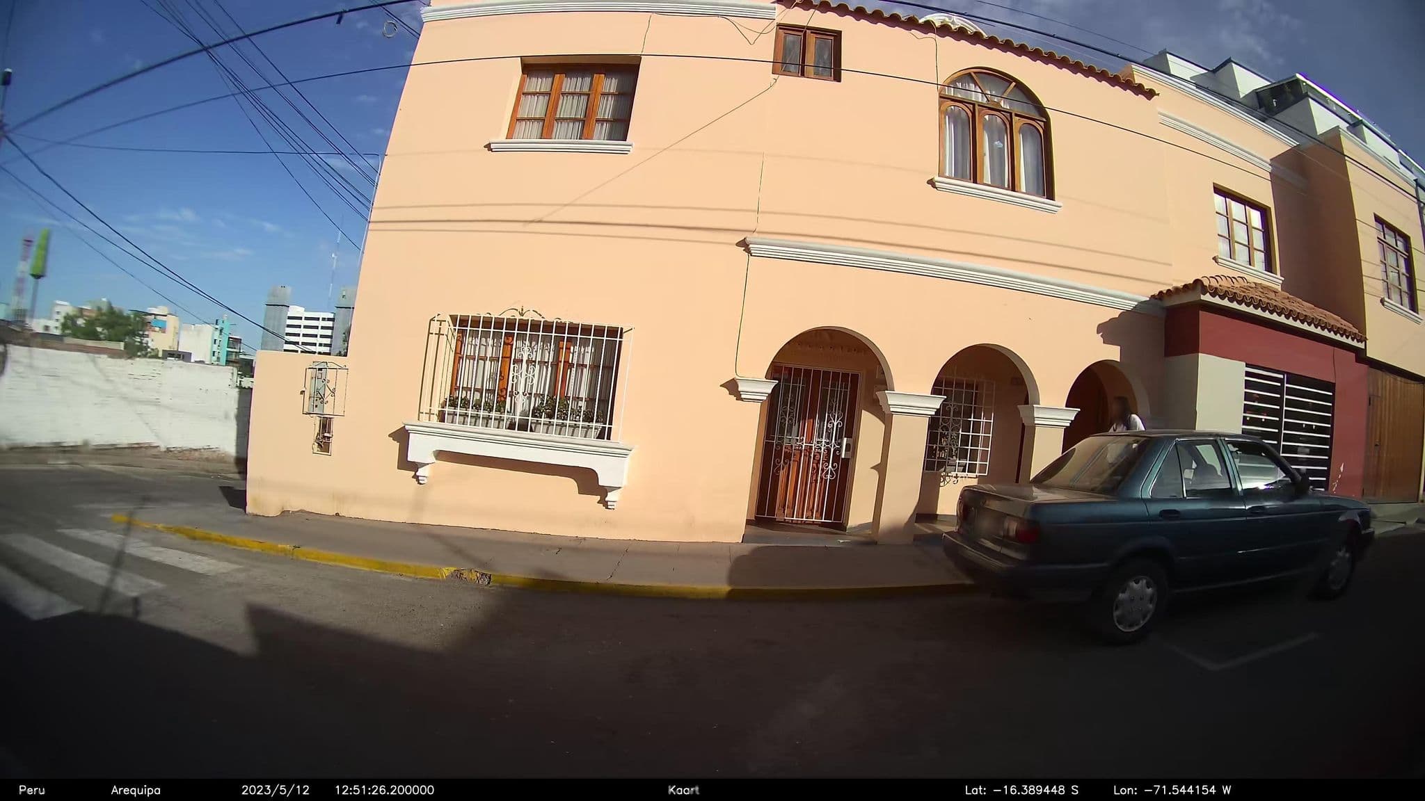 Street view near Hotel San Felipe, Arequipa — © kaart_2 (CC BY-SA · Mapillary)