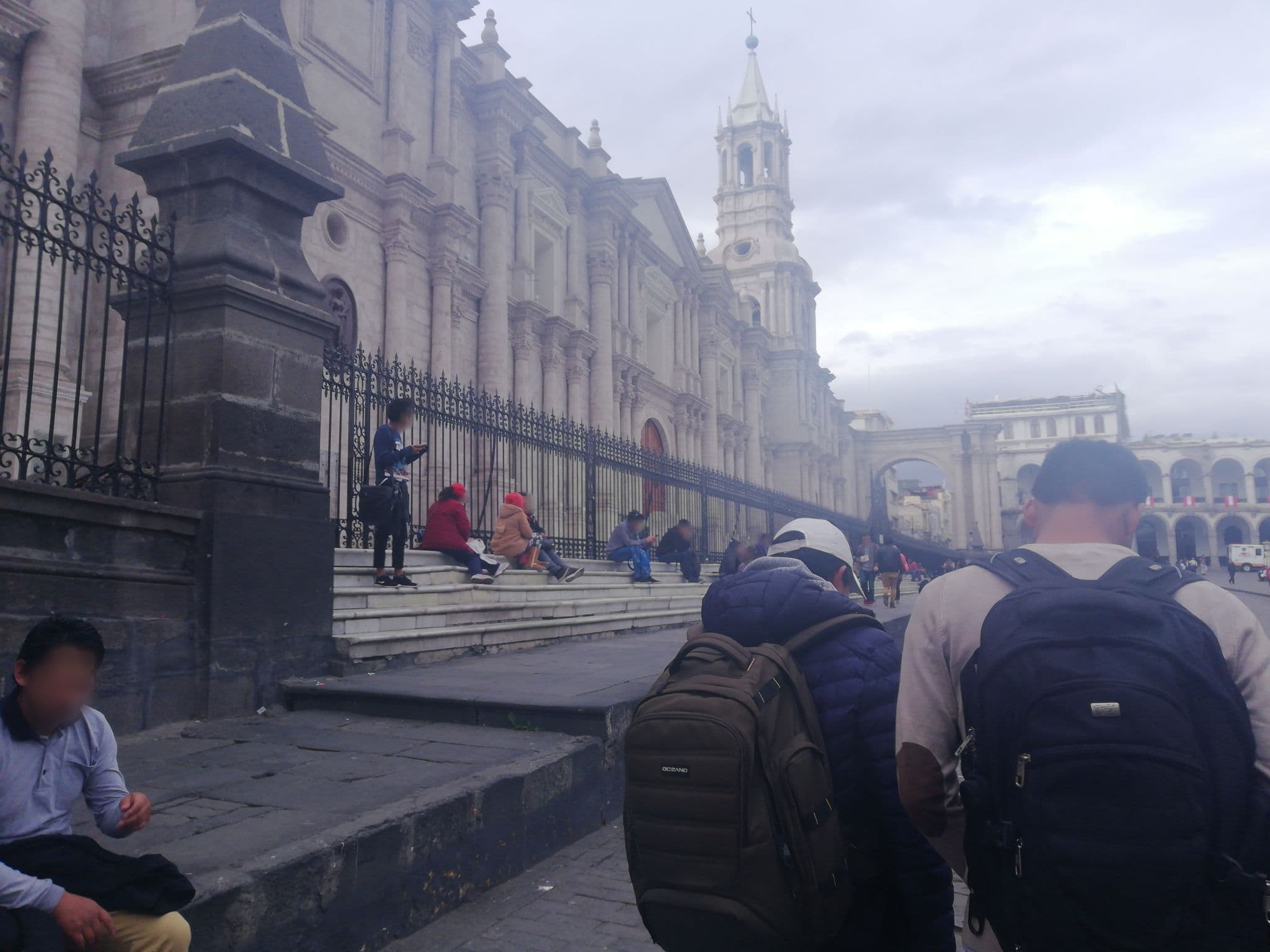 Street view near Hostal A'Grada, Arequipa — © alfonsoPE (CC BY-SA · Mapillary)