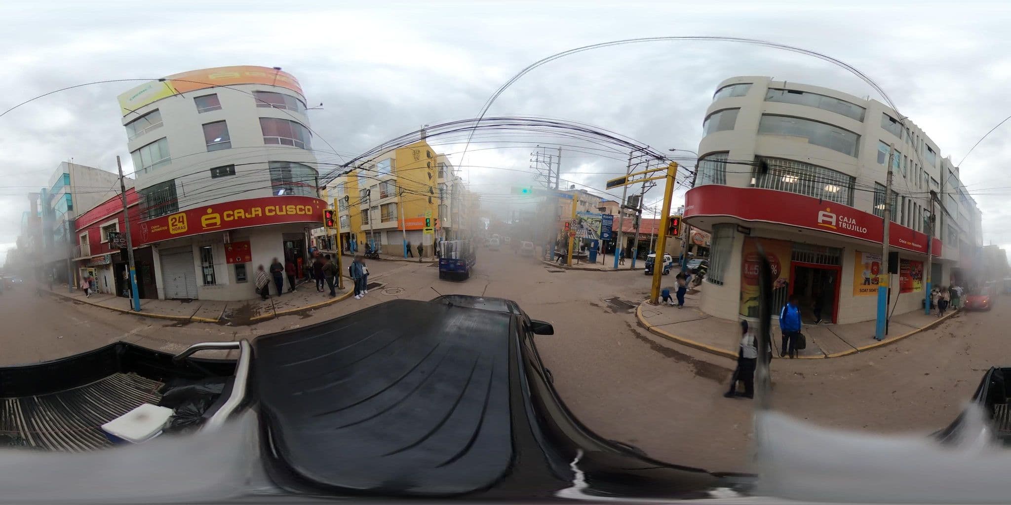 Street view near Hotel San Antonio, Juliaca — © jaderbavaresco (CC BY-SA · Mapillary)