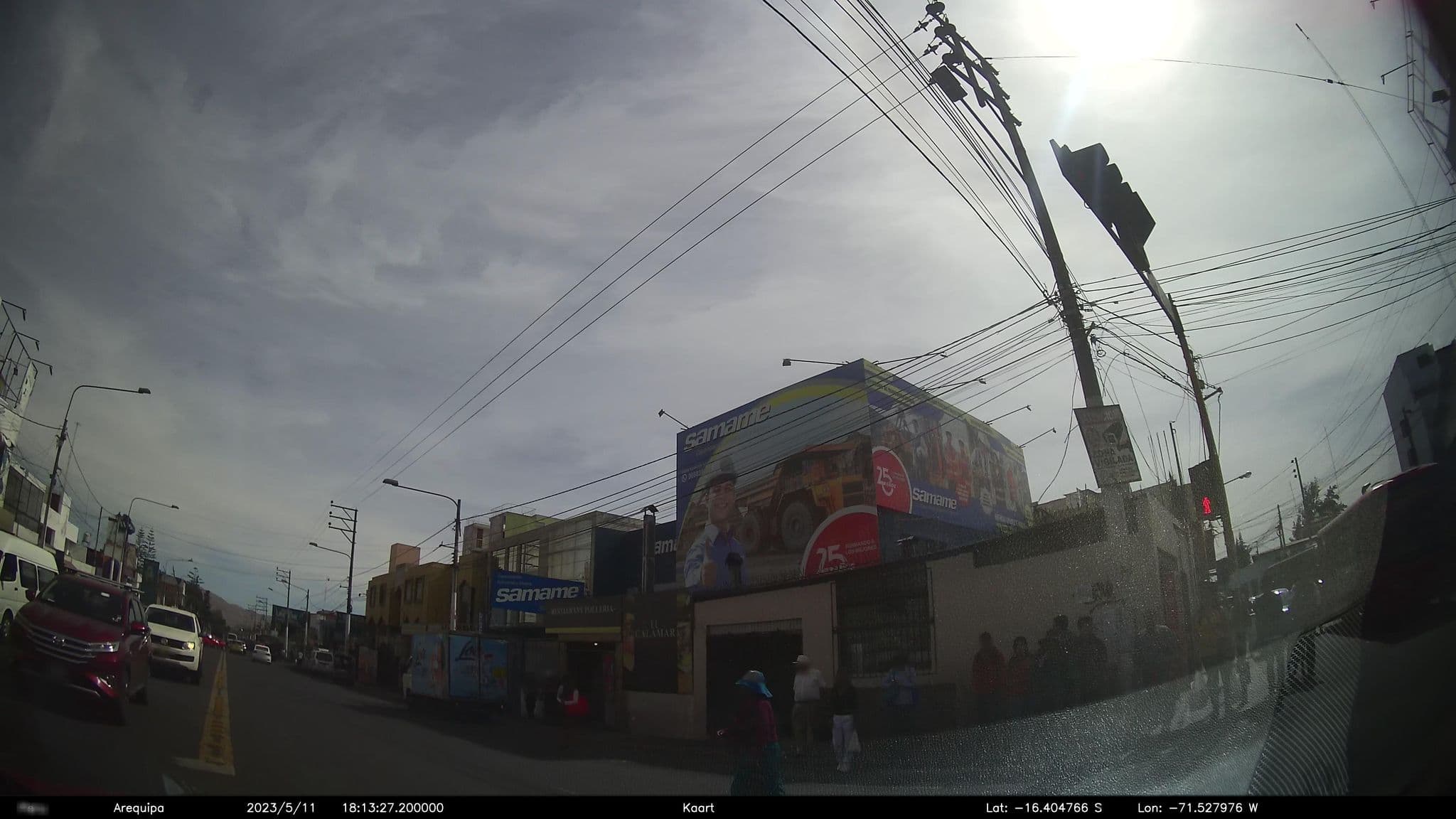 Street view near Hostal Lider, Arequipa — © kaart_2 (CC BY-SA · Mapillary)