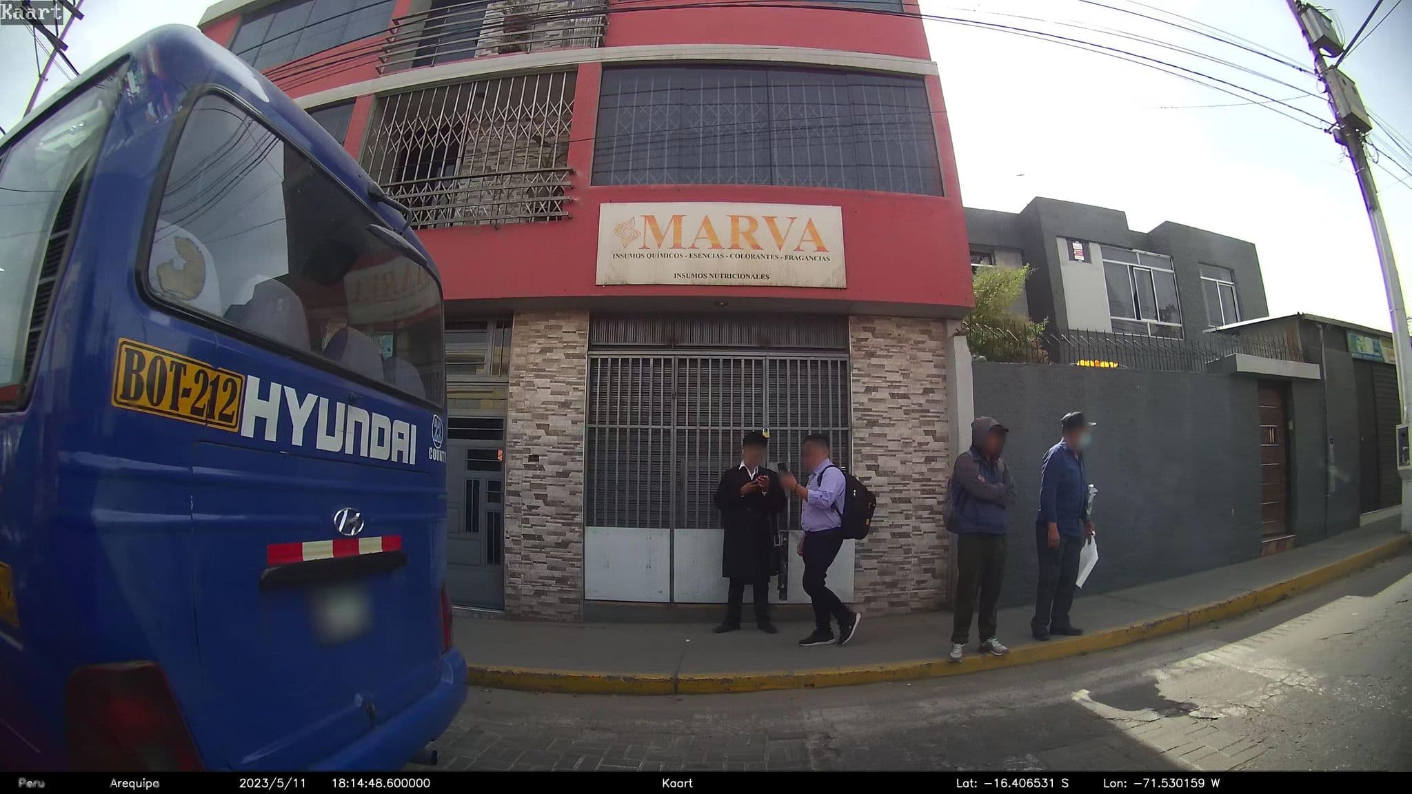 Street view near Hostal Ricardito'S, Arequipa — © kaart_2 (CC BY-SA · Mapillary)