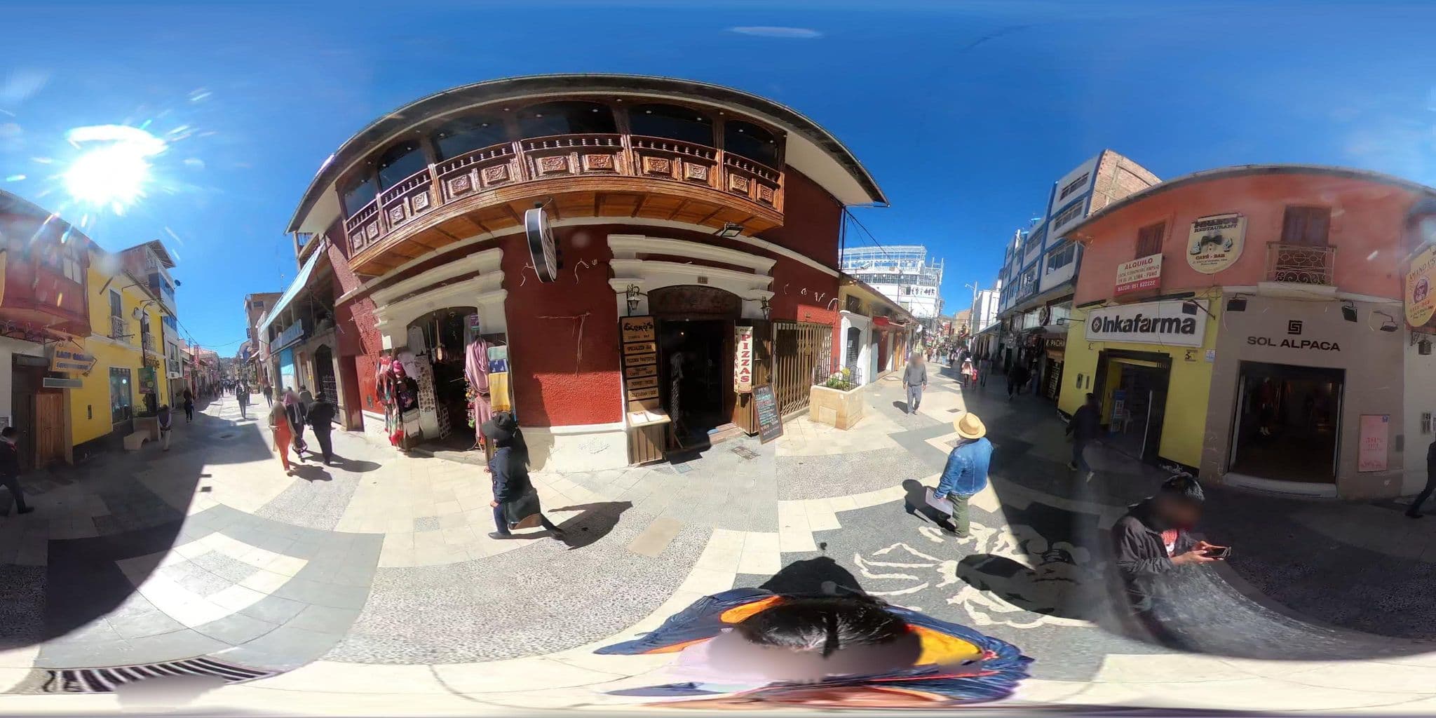 Street view near Eco Inn Cusco, Puno — © johnarupire (CC BY-SA · Mapillary)